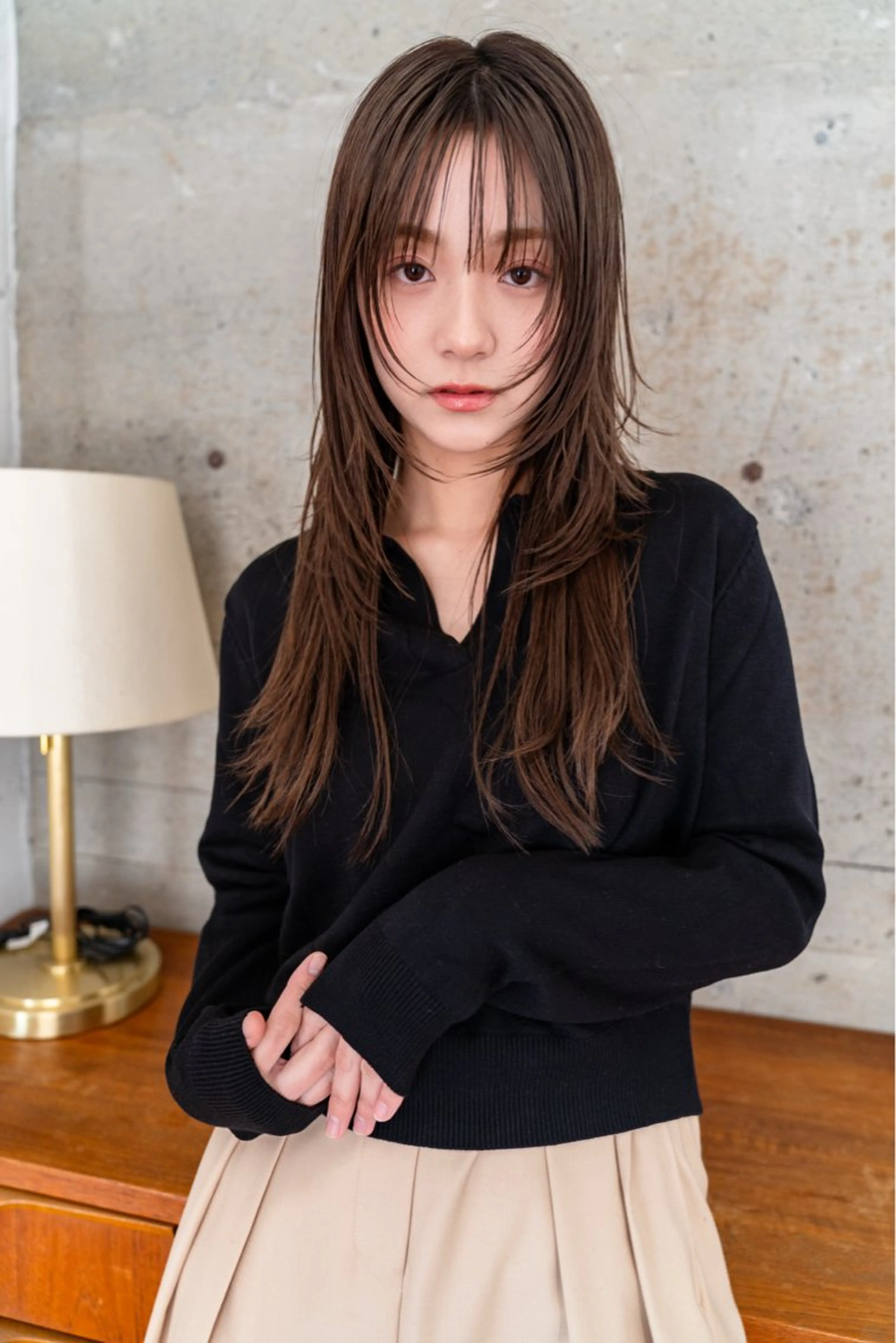 ロング ひなこ / 艶カラーのヘアスタイル