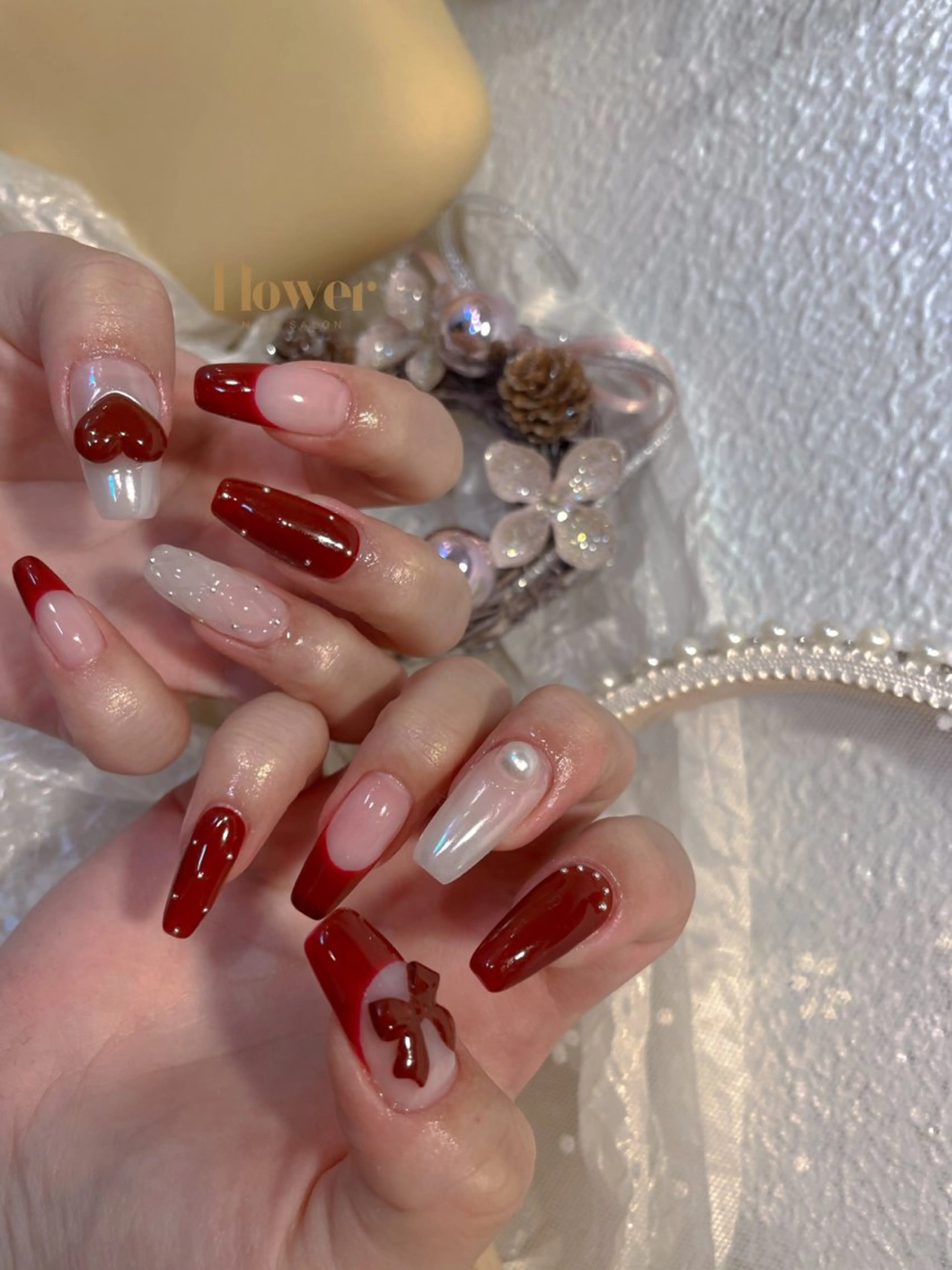 ネイル Flower nailのネイルデザイン