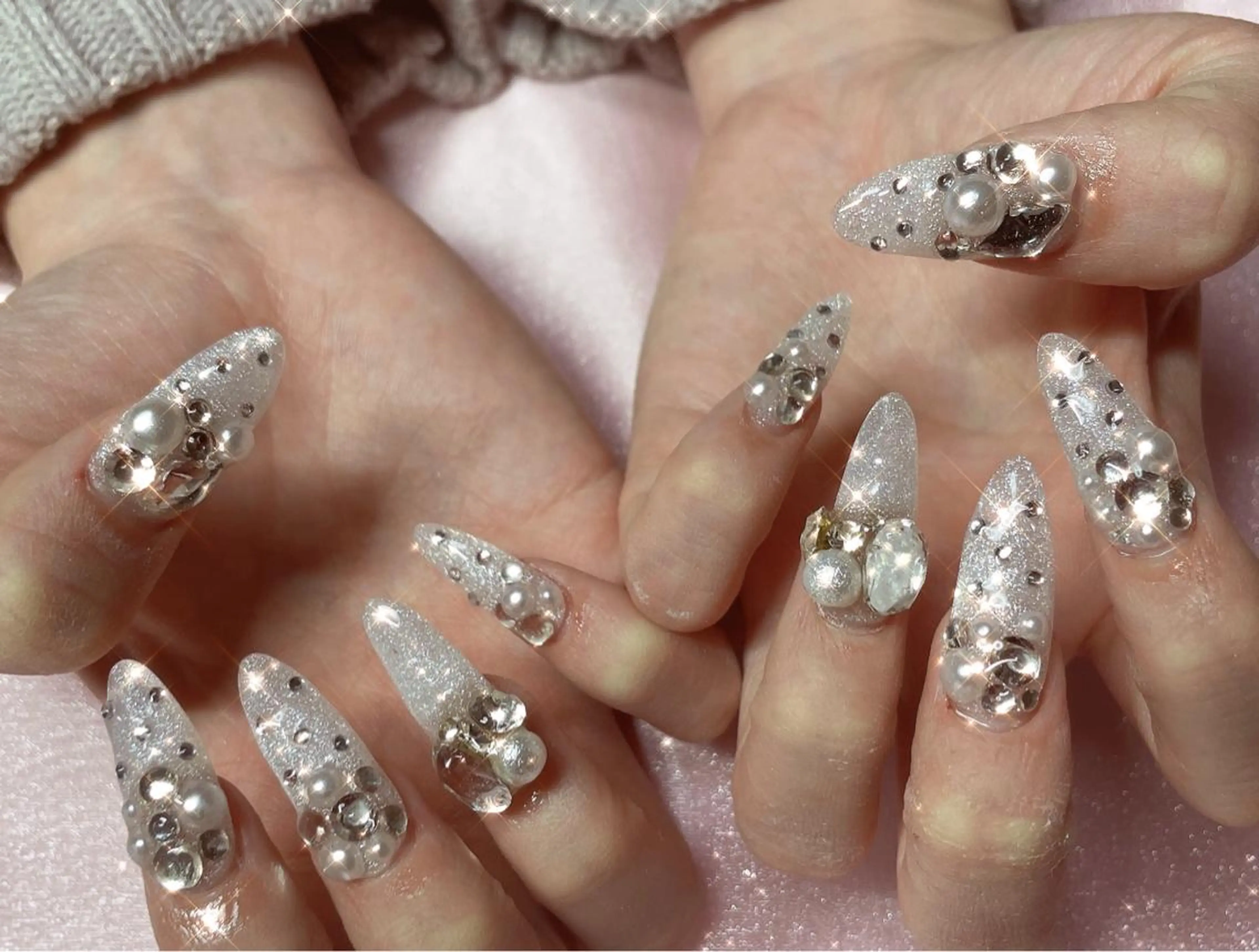 ネイル ハンドネイル twincle nailのネイルデザイン