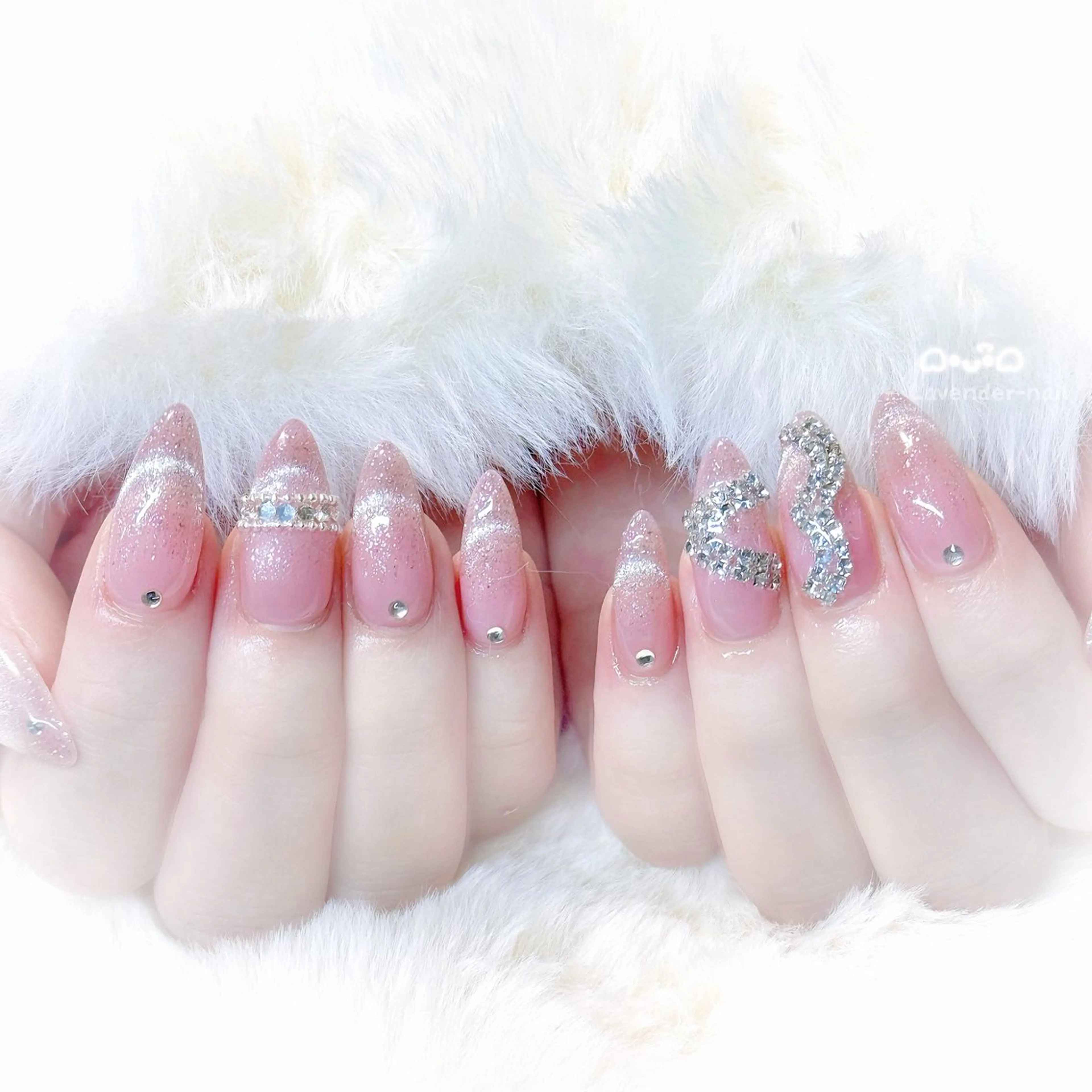 ネイル ハンドネイル Lavender nail·北18条のネイルデザイン