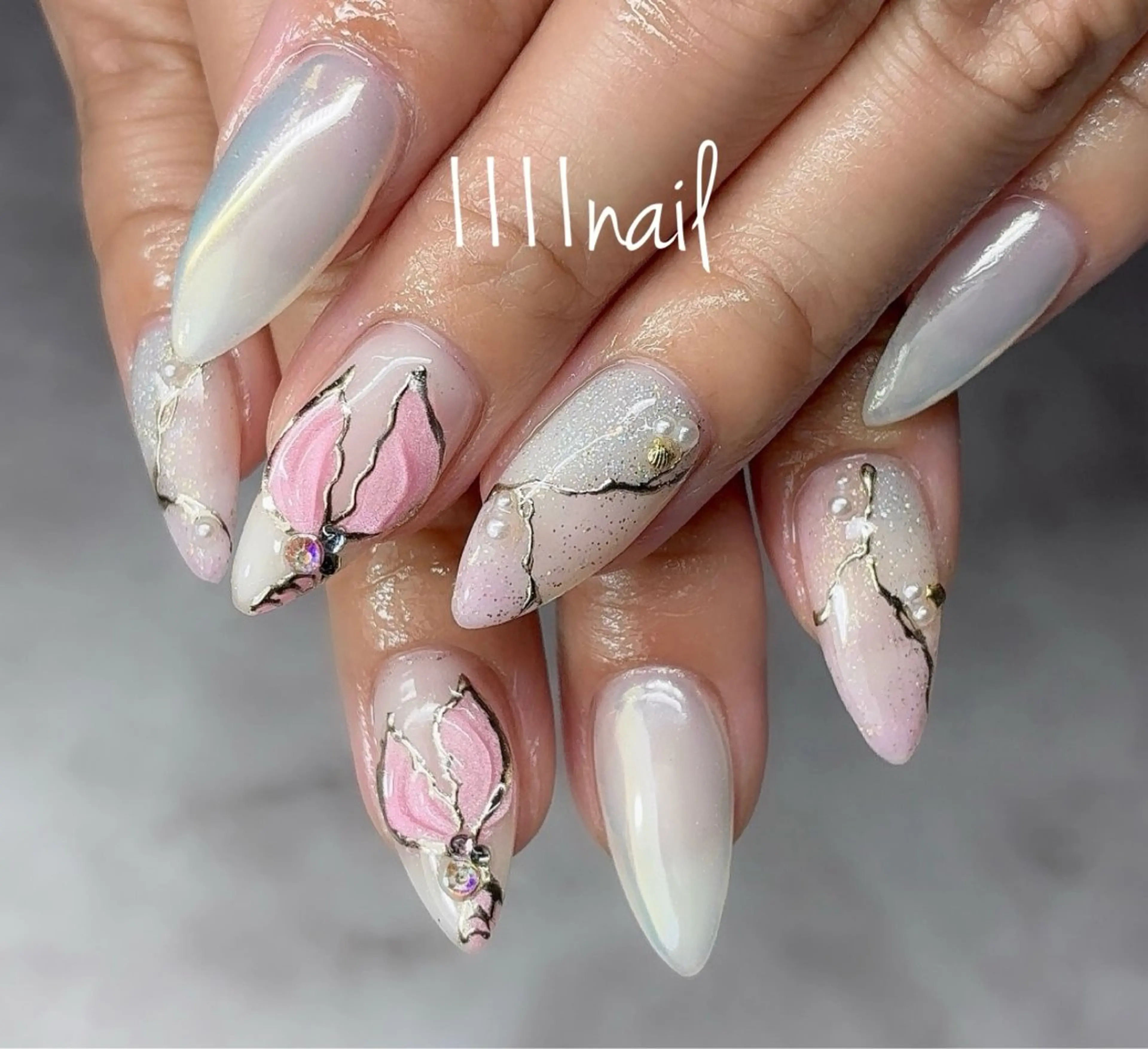 ネイル ハンドネイル 1111nail イチカワのネイルデザイン