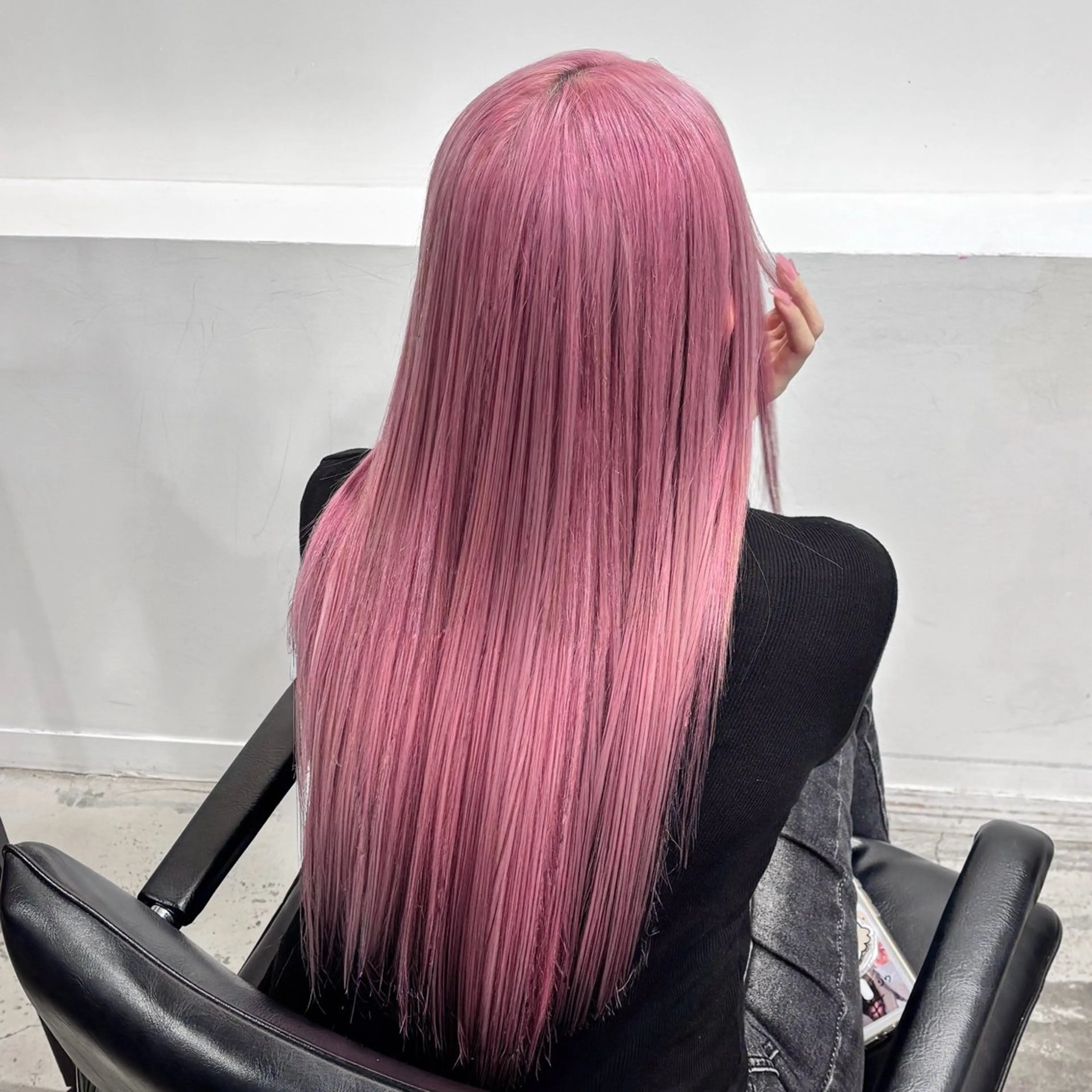 ミディアム カラー ヘアアレンジ 🎀モテ暖色× エクステ🎀あかりのヘアスタイル