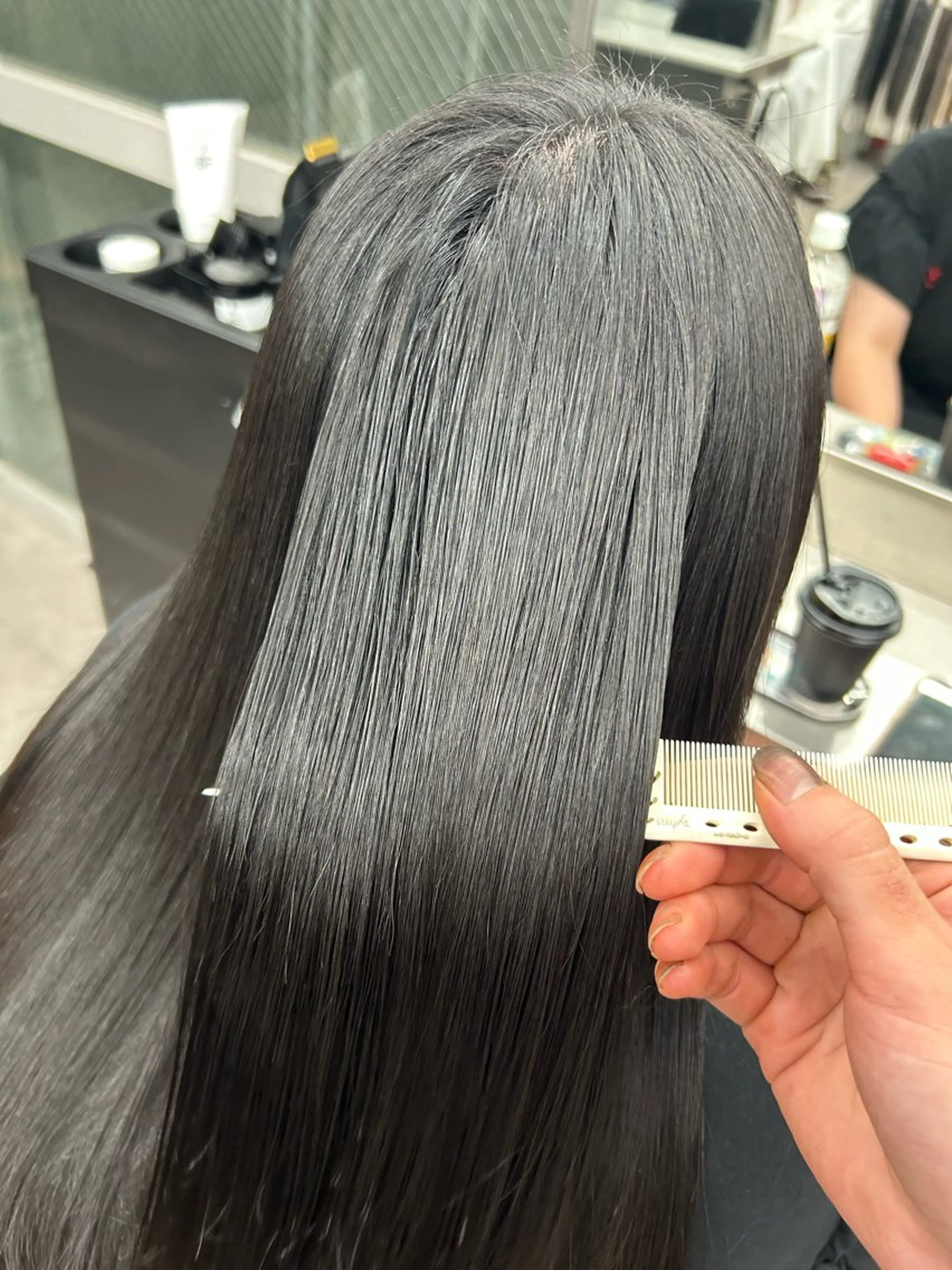 ロング トリートメント 似合わせカラー ブリーチ/店長レンのヘアスタイル