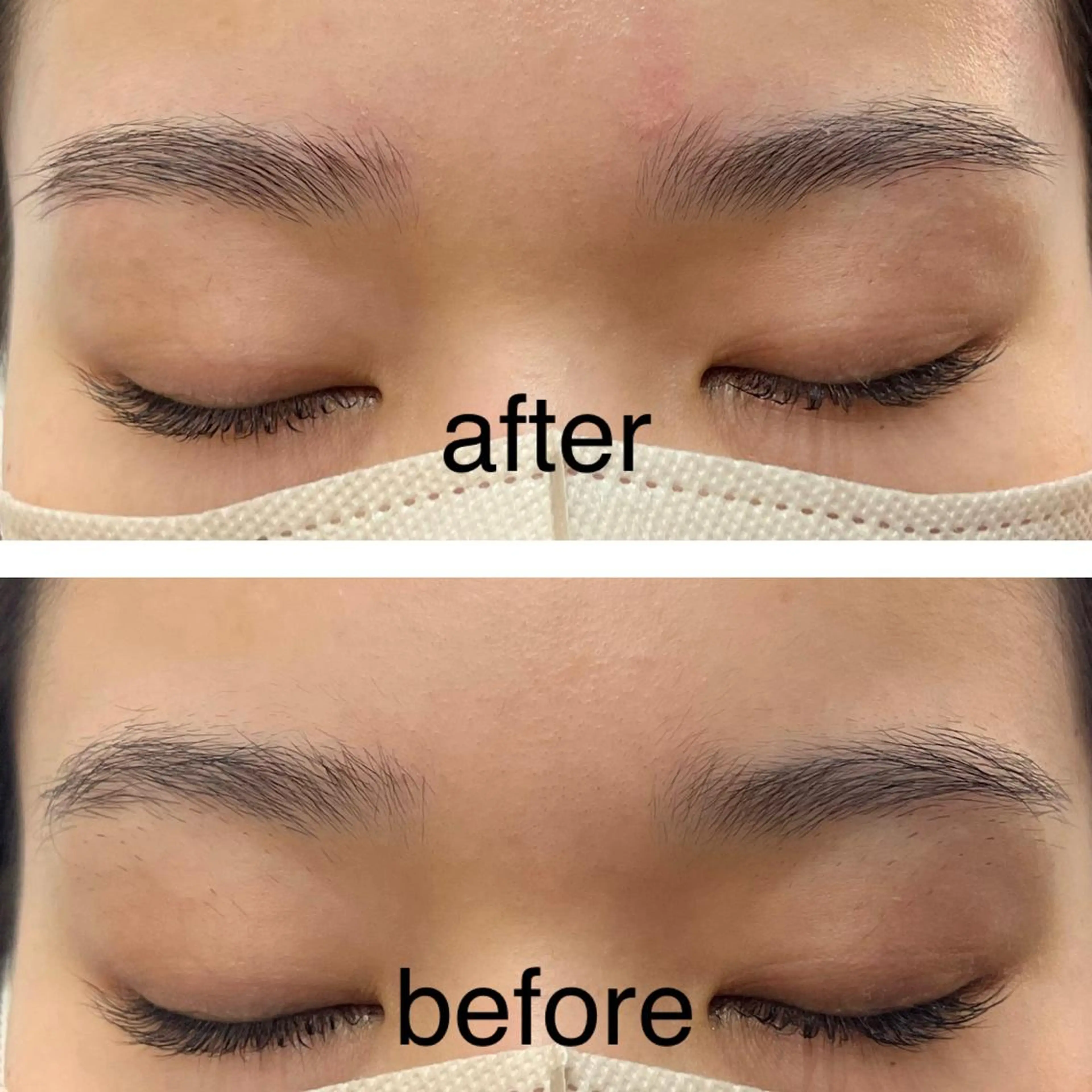 アイブロウ 眉カラー 眉毛ワックス脱毛 ワックス脱毛 眉カット その他(アイブロウ) 吉野 瑳桜のヘアスタイル