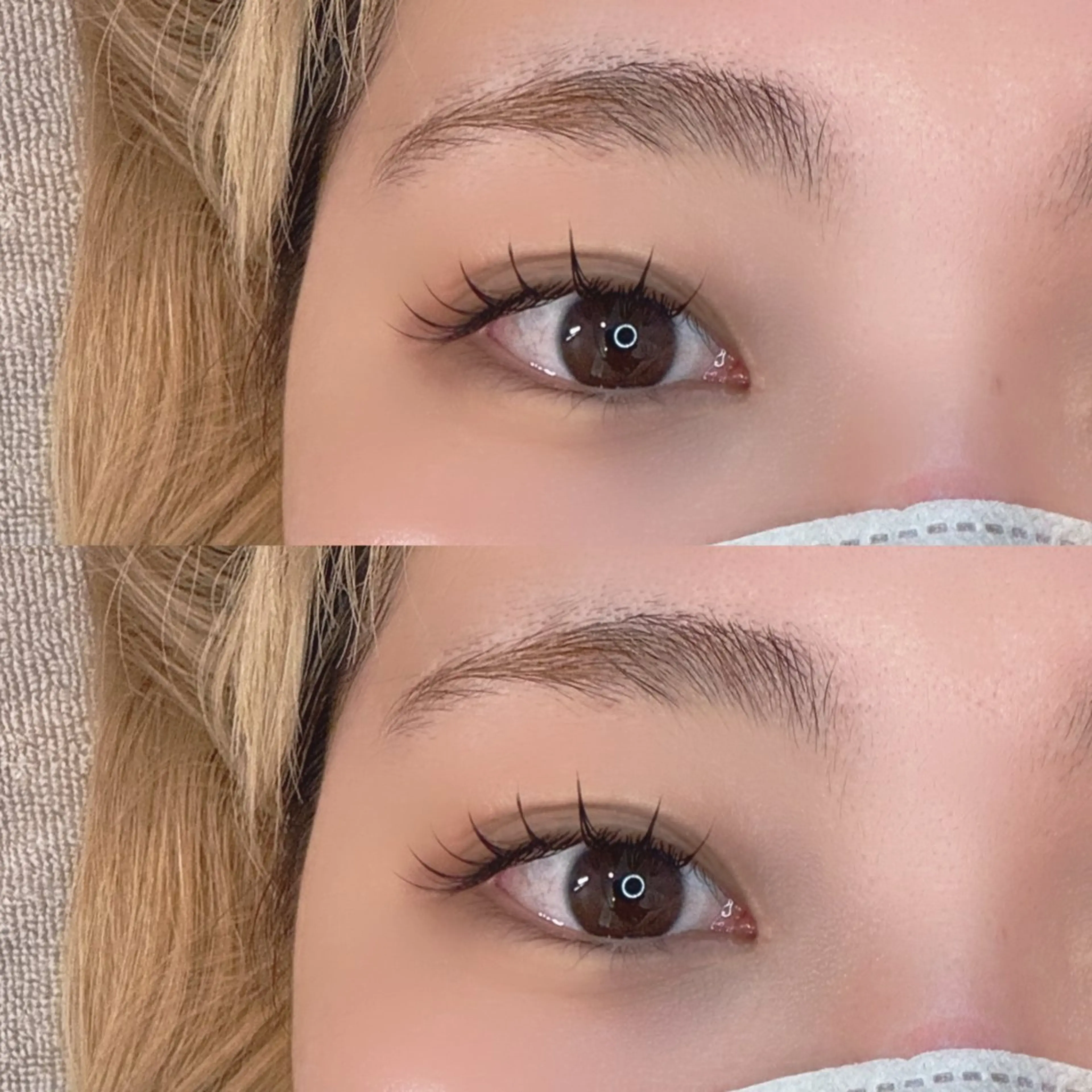 マツエク・マツパ フラットラッシュ ナチュラル マツエク NUAH所属・NUAH 水本ひなたのマツエク・マツパデザイン