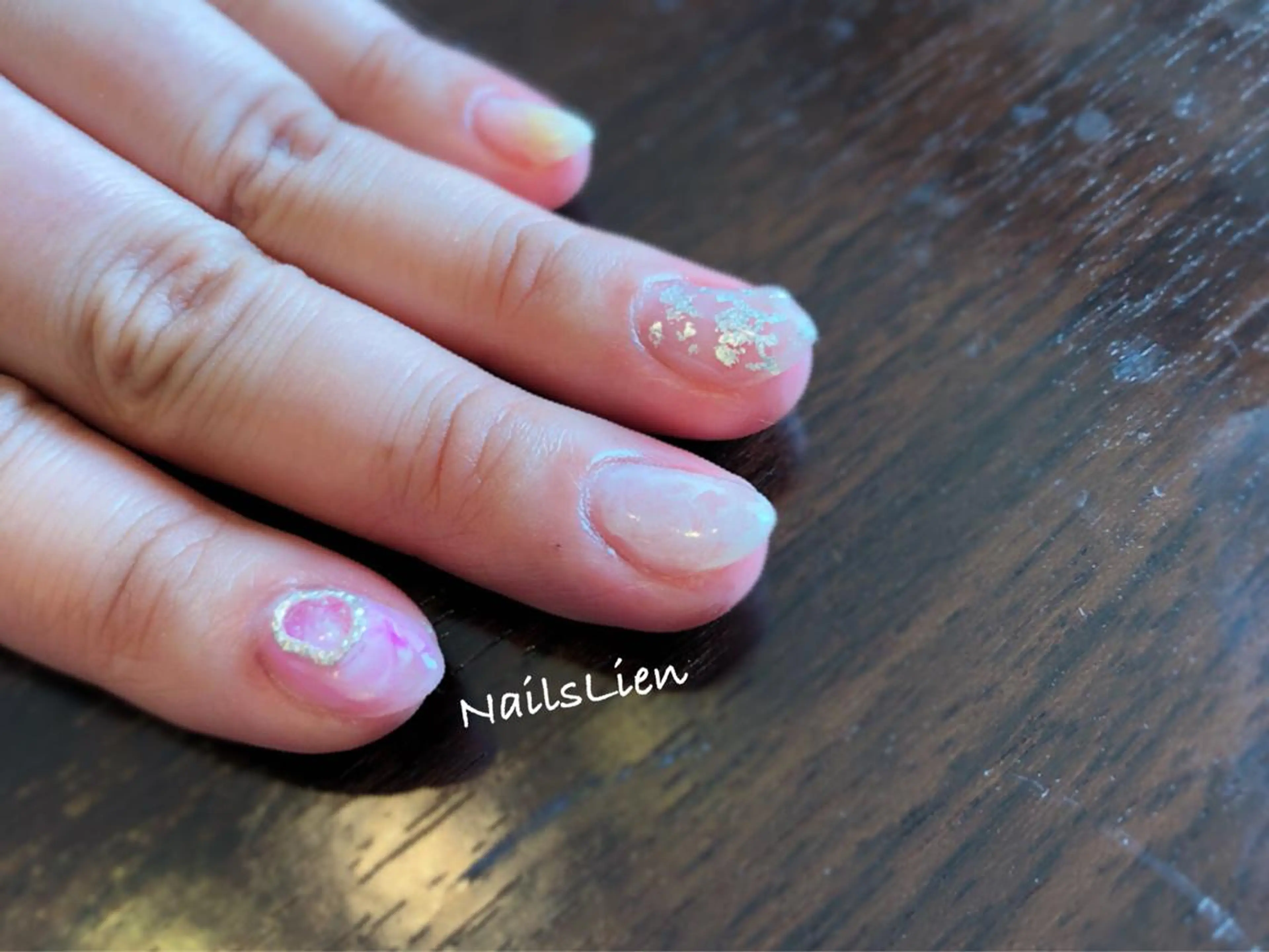 ネイル ニュアンスネイル 春ネイル studio e n / RiNのネイルデザイン