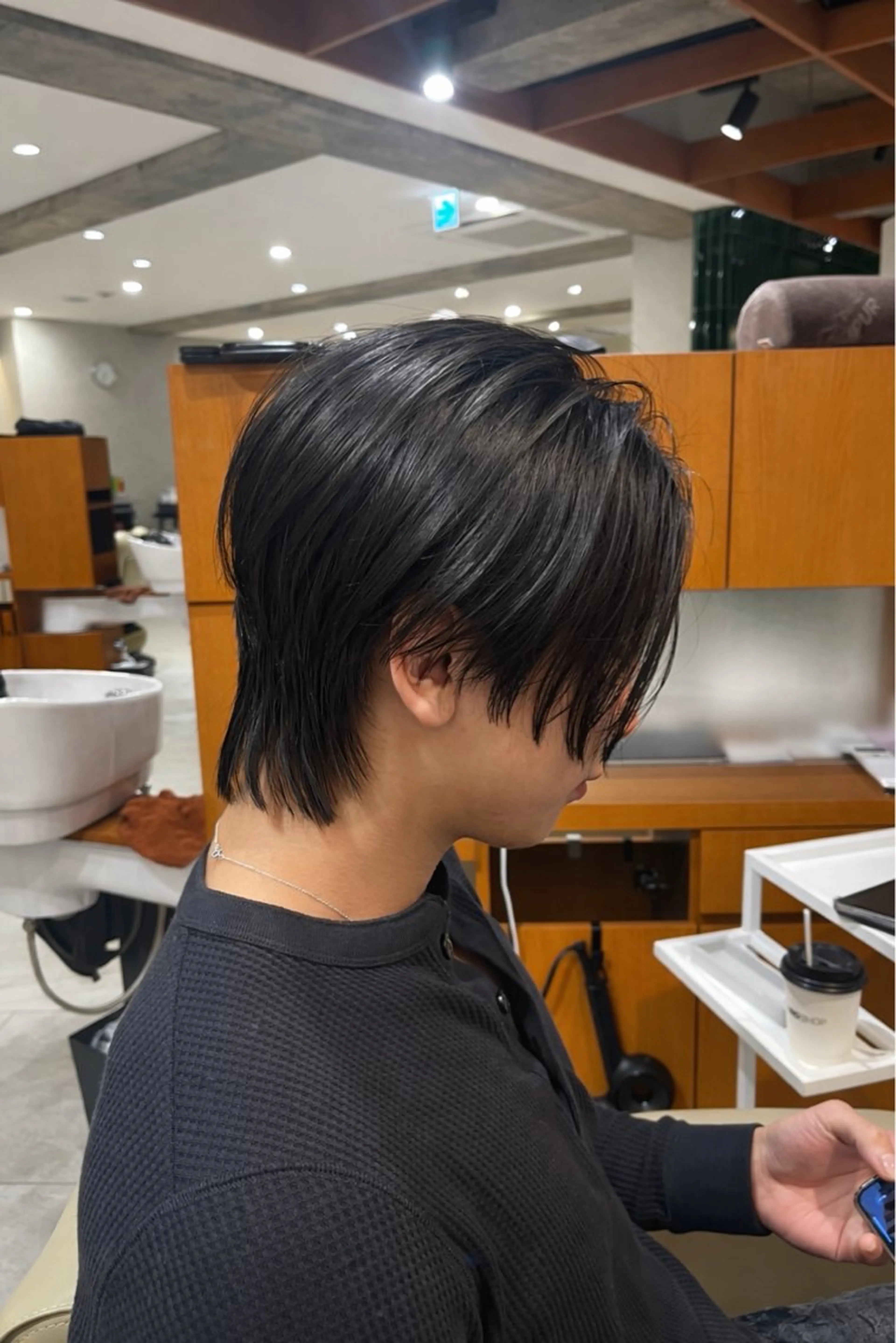 ショート メンズ カット トリートメント ヘッドスパ JUNTA 梅田茶屋町のヘアスタイル