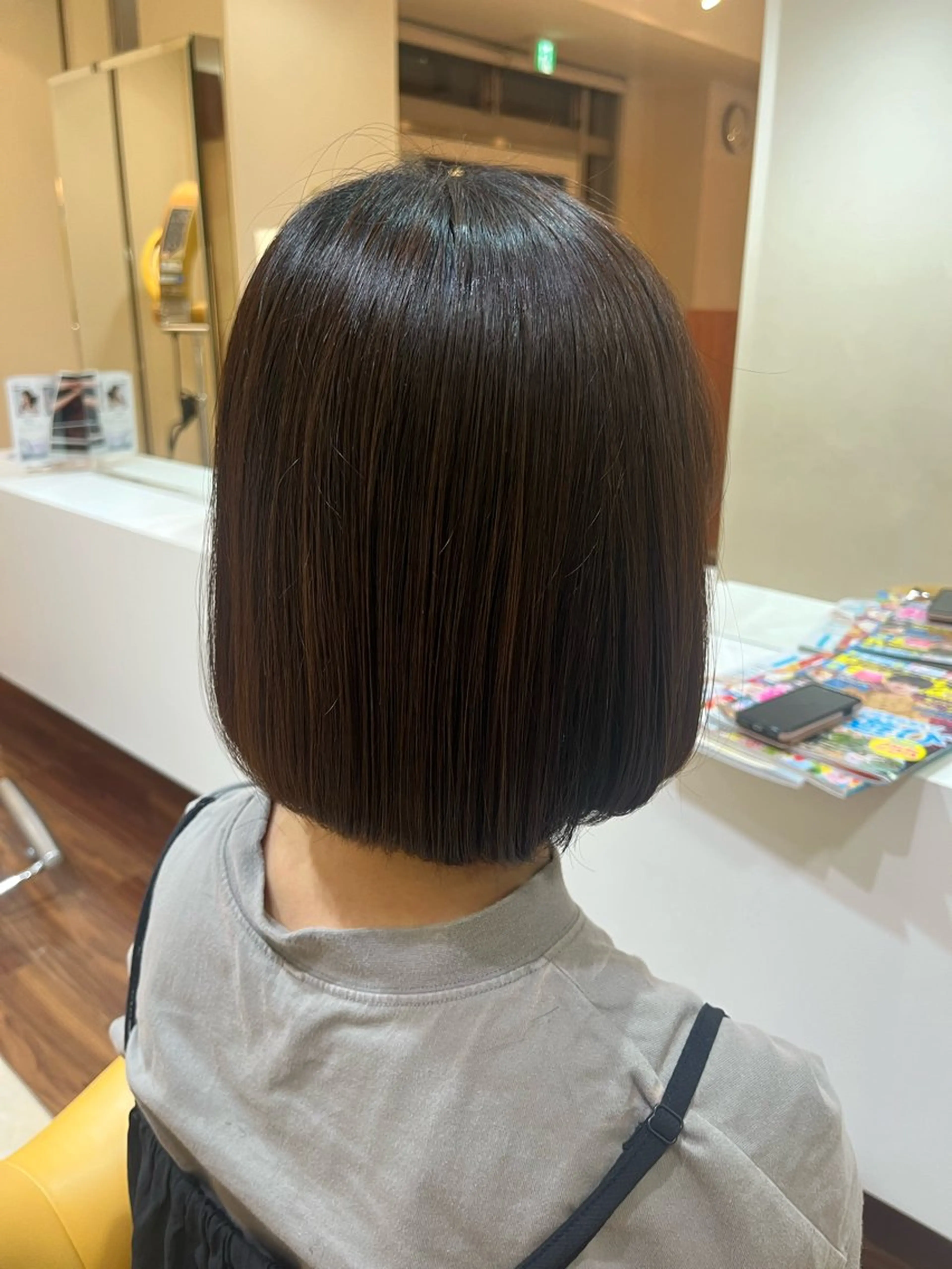 ミディアム ボブ 小幡 姫楽のヘアスタイル