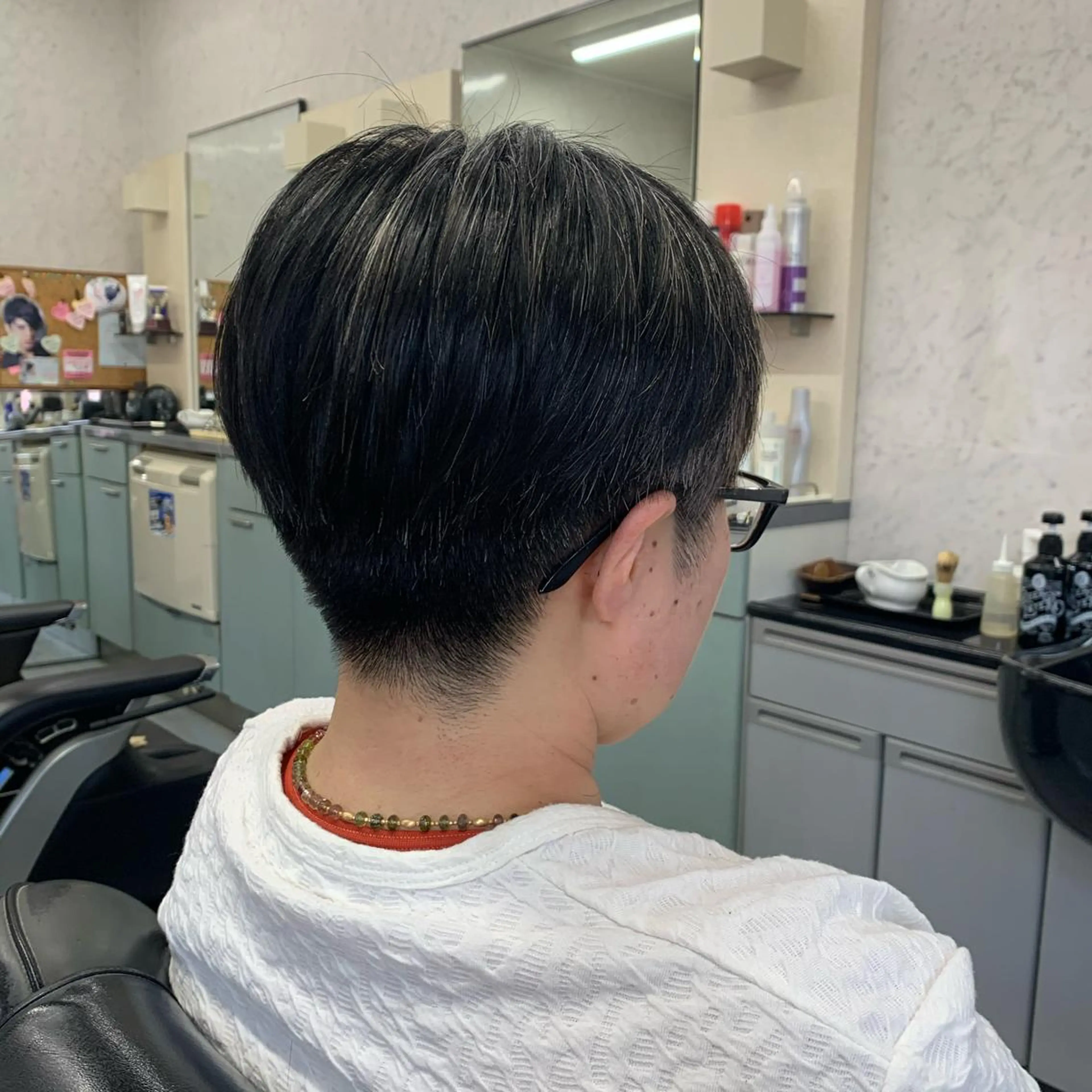 ショート ハンサムショート ショートヘア BE EREA  PREMIATA所属・蓼沼 由莉のヘアスタイル