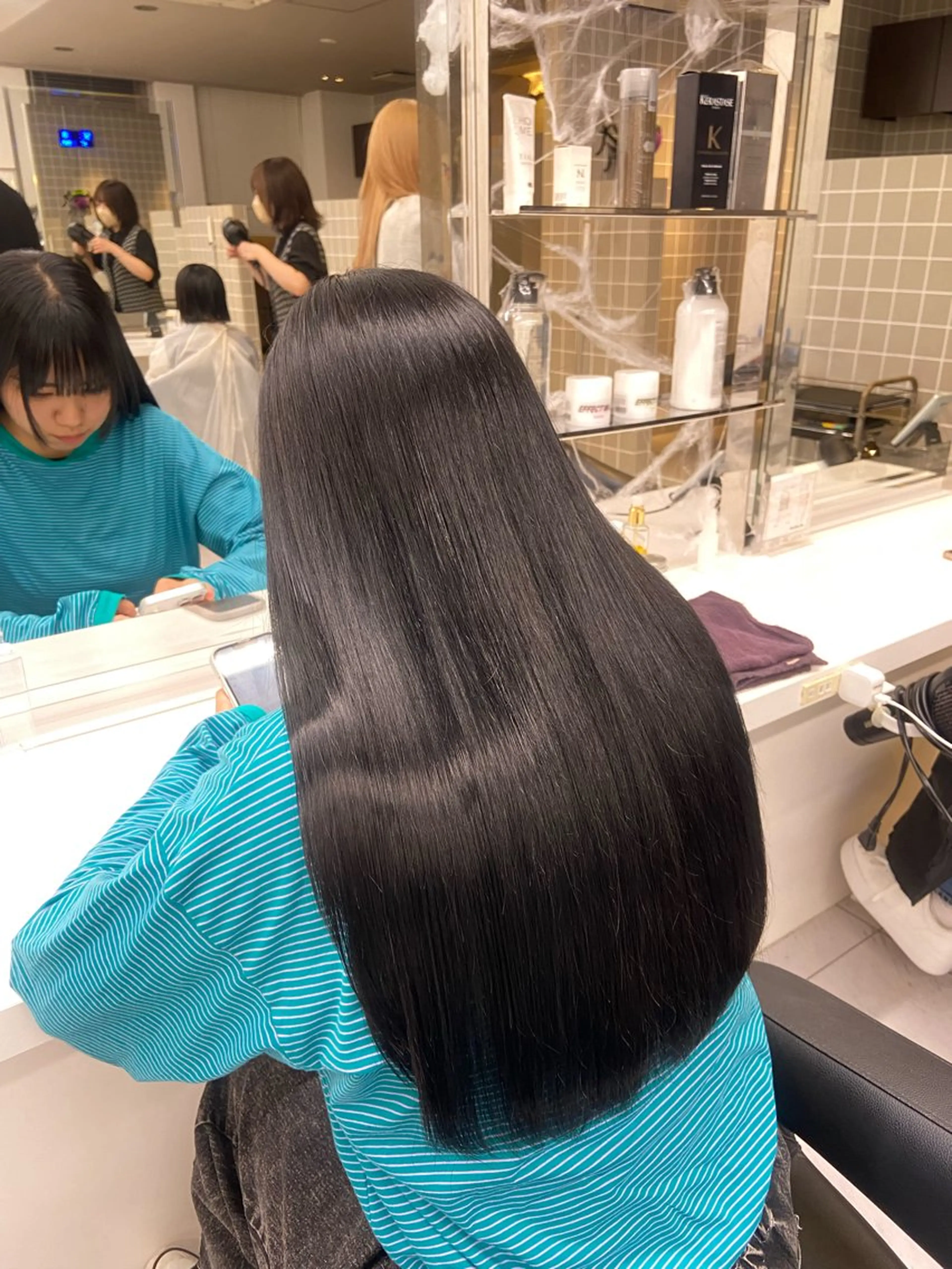 ロング カラー ヘアアレンジ Over hair_ misakiのヘアスタイル