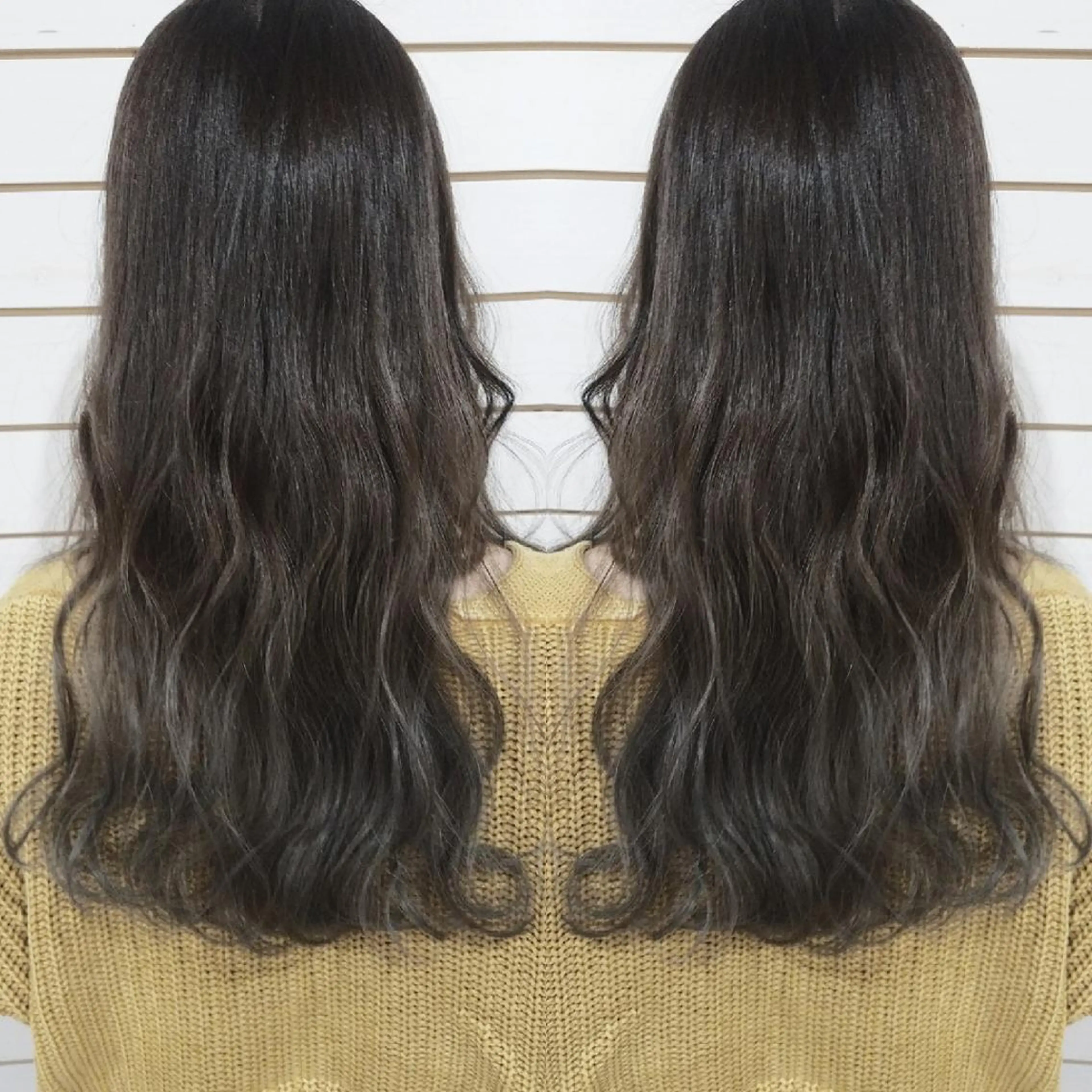 セミロング カット ヘアカラー トリートメント noa.所属・今中 小百合のヘアスタイル