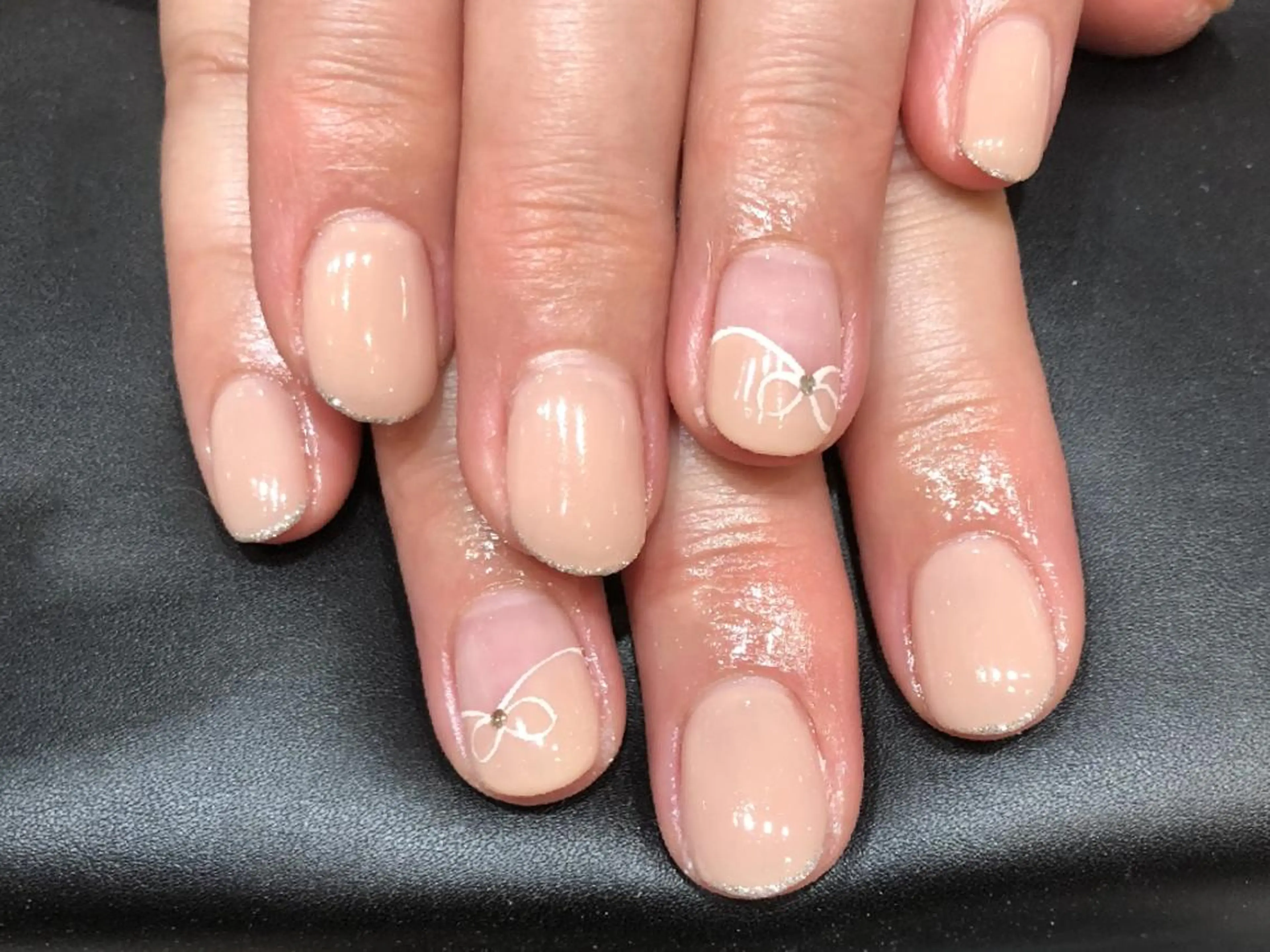 ネイル アートネイル ラメ(グリッター) 金沢 聖美のネイルデザイン