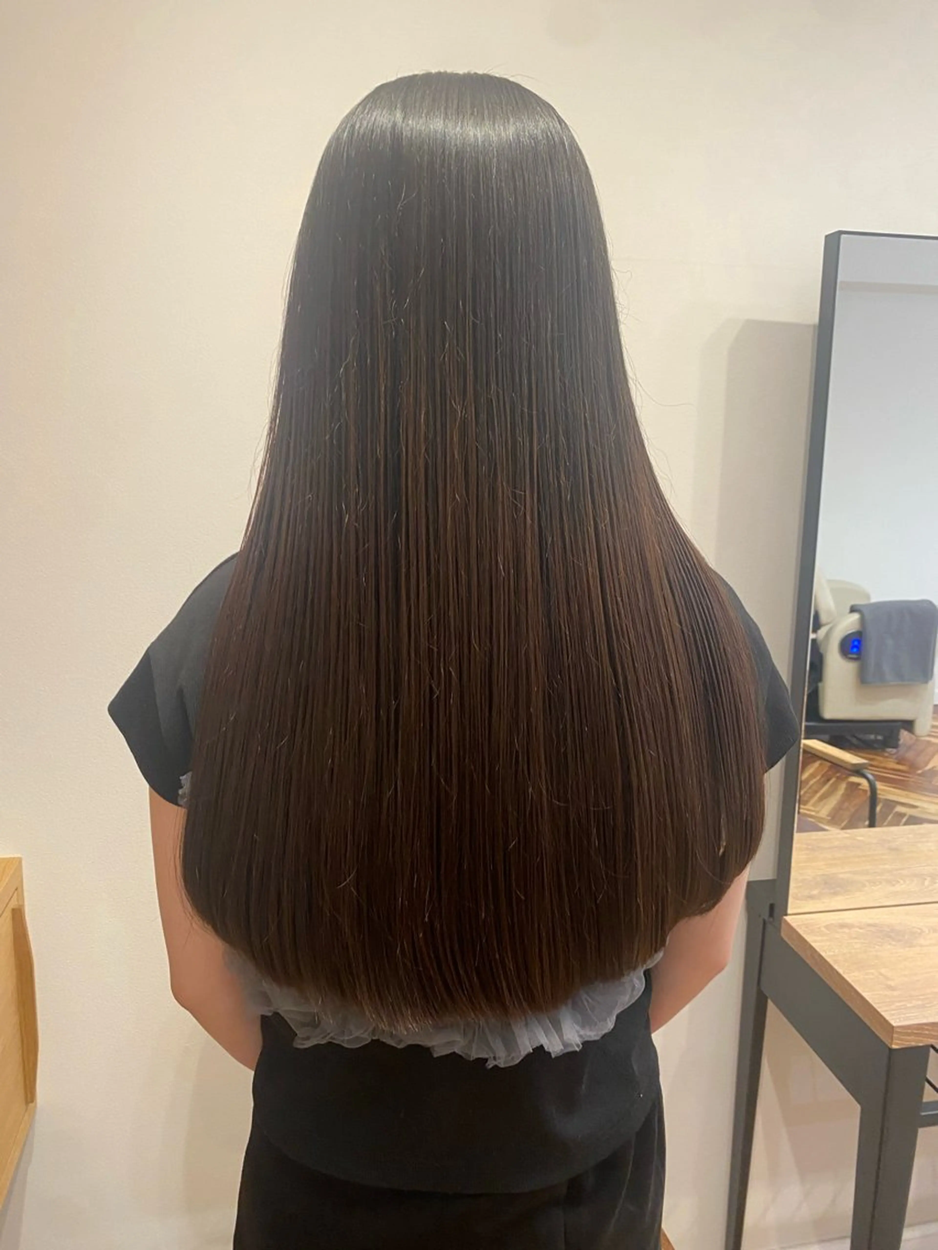 ロング ロング 伊藤 優花のヘアスタイル