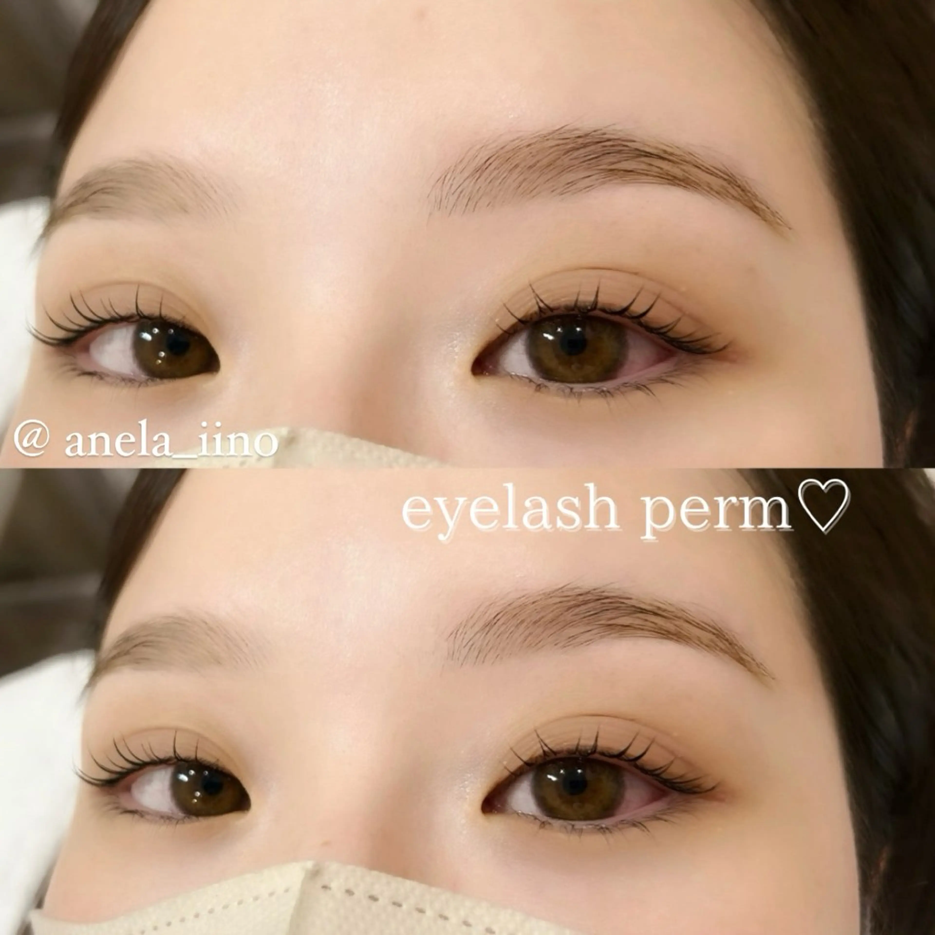 マツエク・マツパ 一重×まつ毛パーマ 🎀ANELA 飯野🎀のマツエク・マツパデザイン
