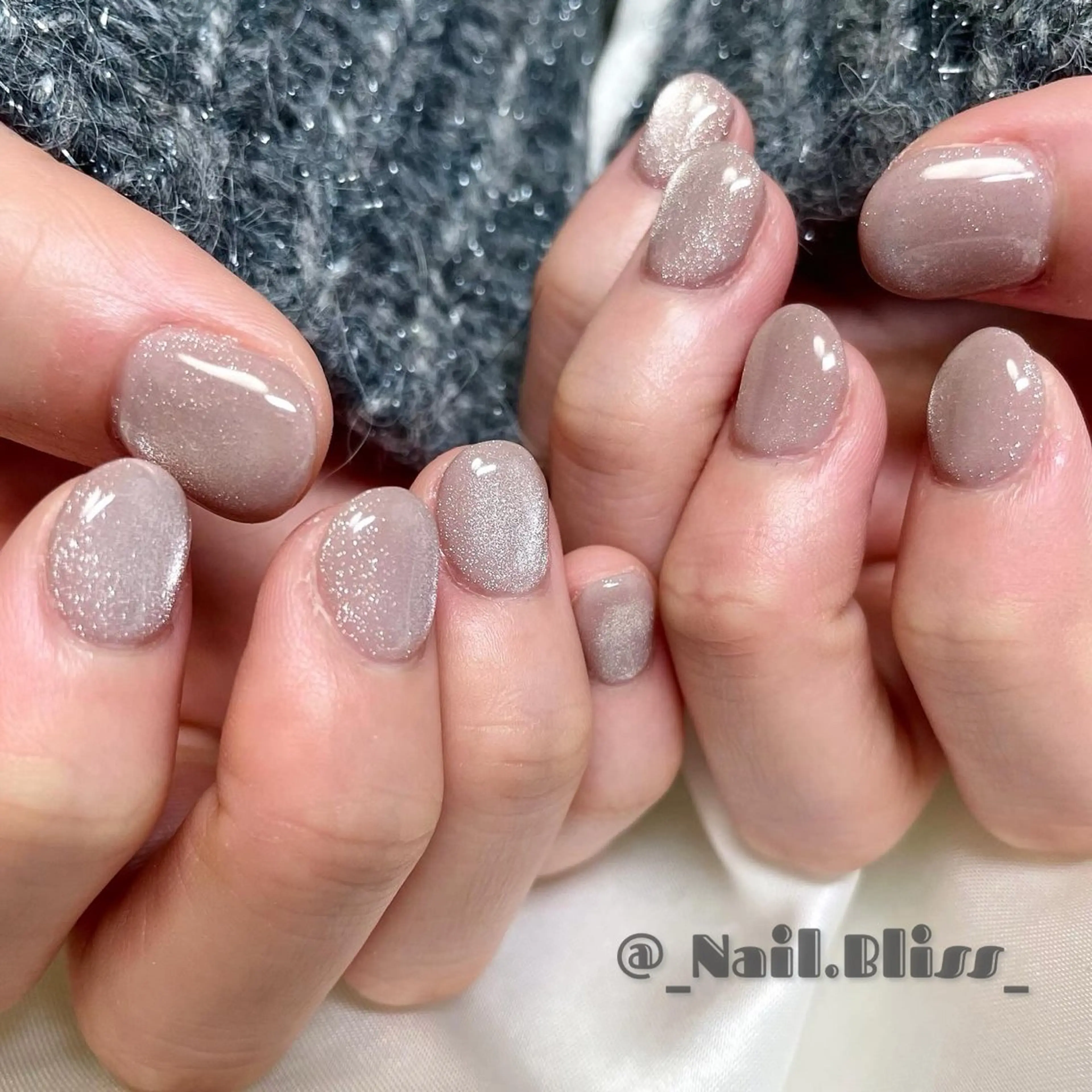 ネイル マグネットネイル ハンドネイル NAIL BLISSのネイルデザイン