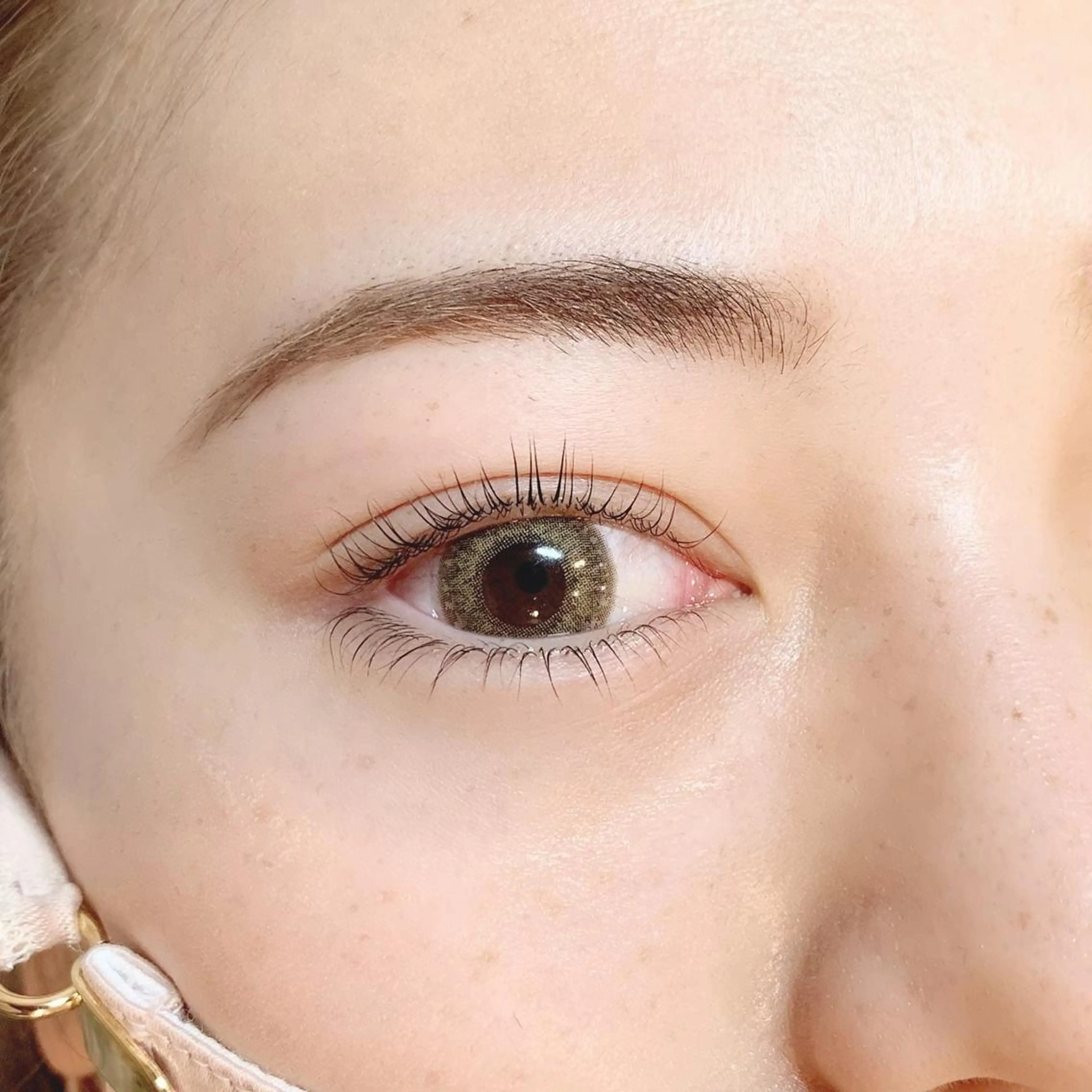 マツエク・マツパ 下まつげエクステ 一重×まつ毛パーマ 青山 善美のマツエク・マツパデザイン