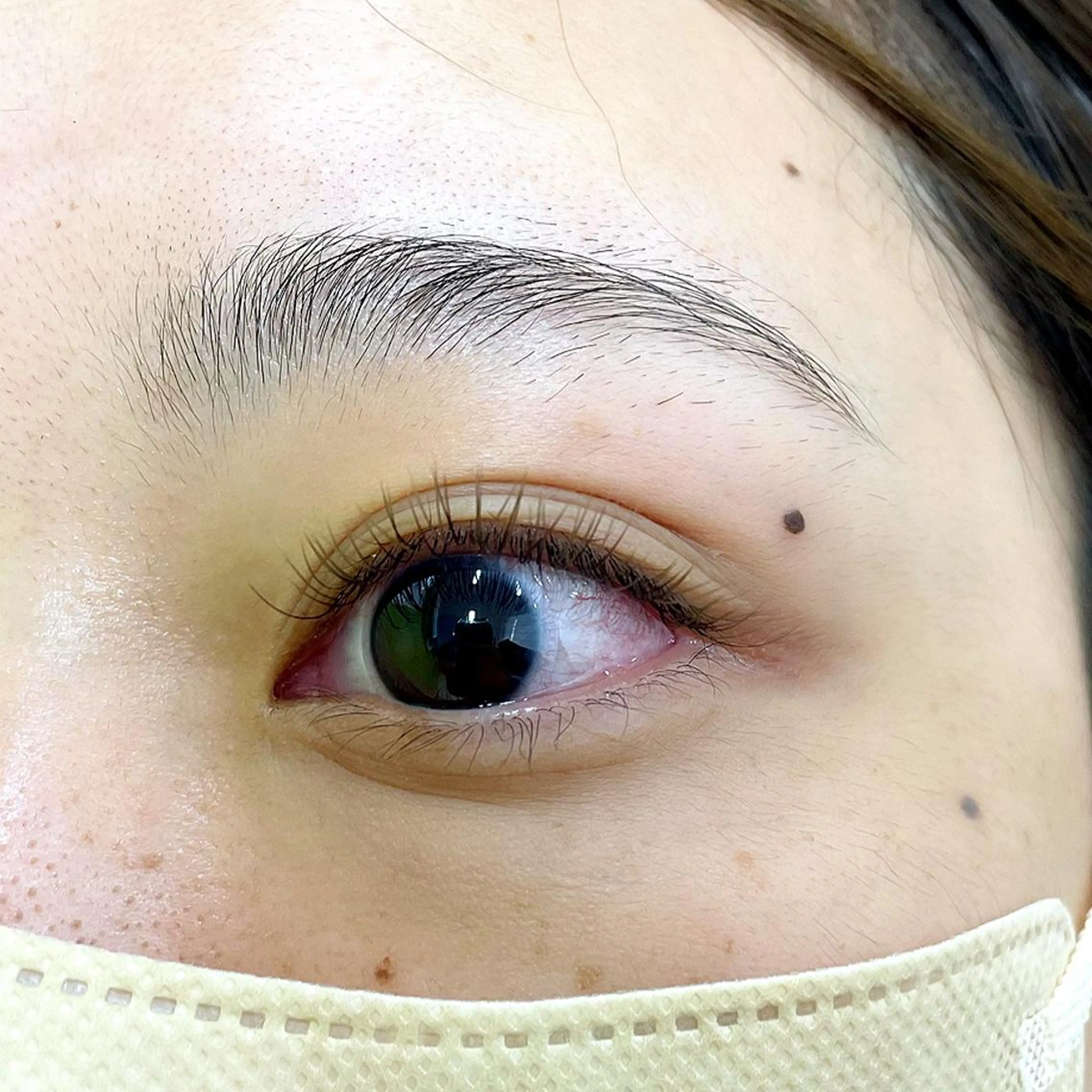 マツエク・マツパ カラーマツエク フラットラッシュ Min Te Lash 石澤のマツエク・マツパデザイン