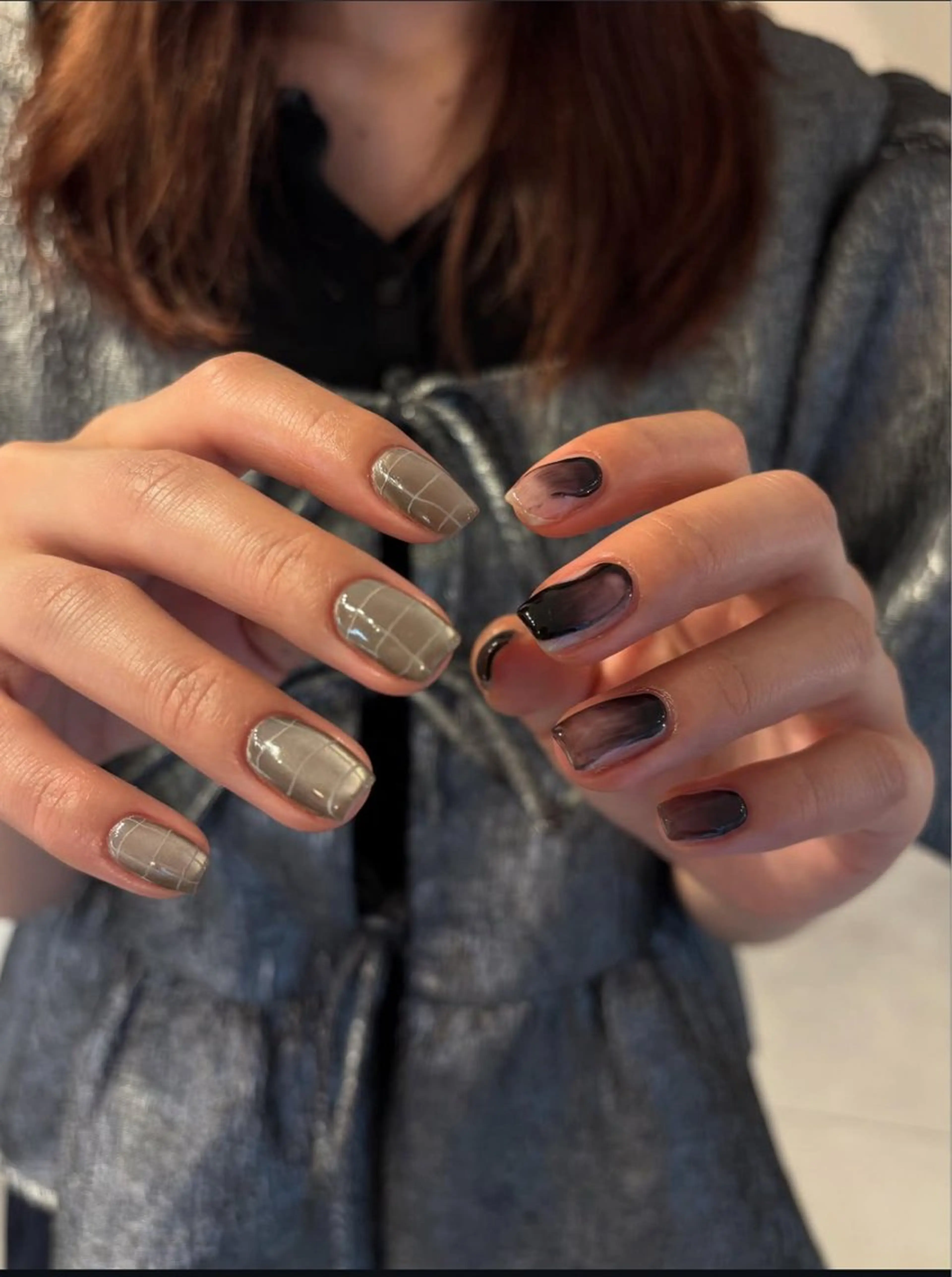 【オフなし】🌟定額デザイン🌟奥行きのあるデザイン🍃フィルイン対応/パラジェル変更◎の写真