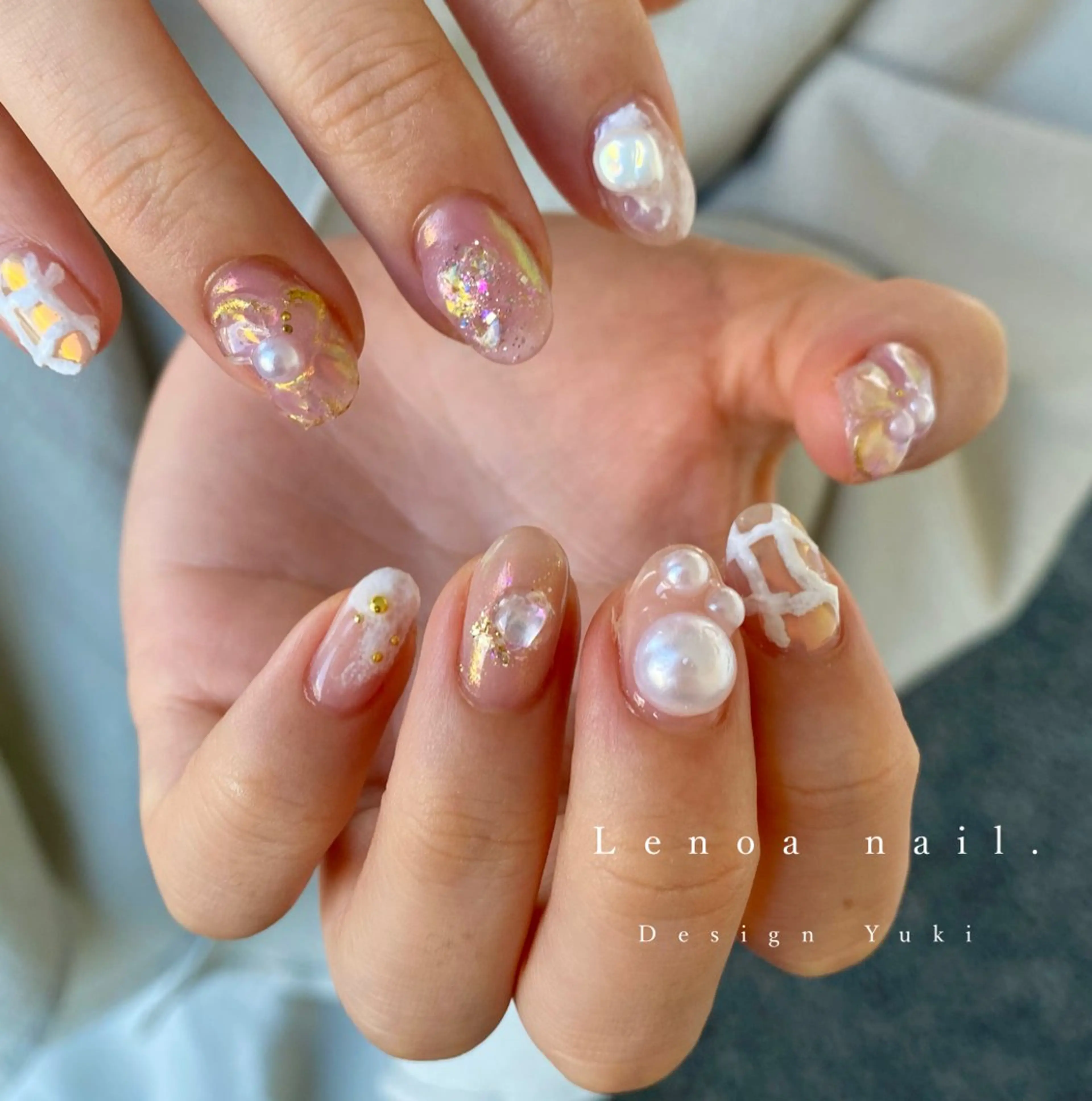 ネイル ハンドネイル Lenoa Yukiのネイルデザイン