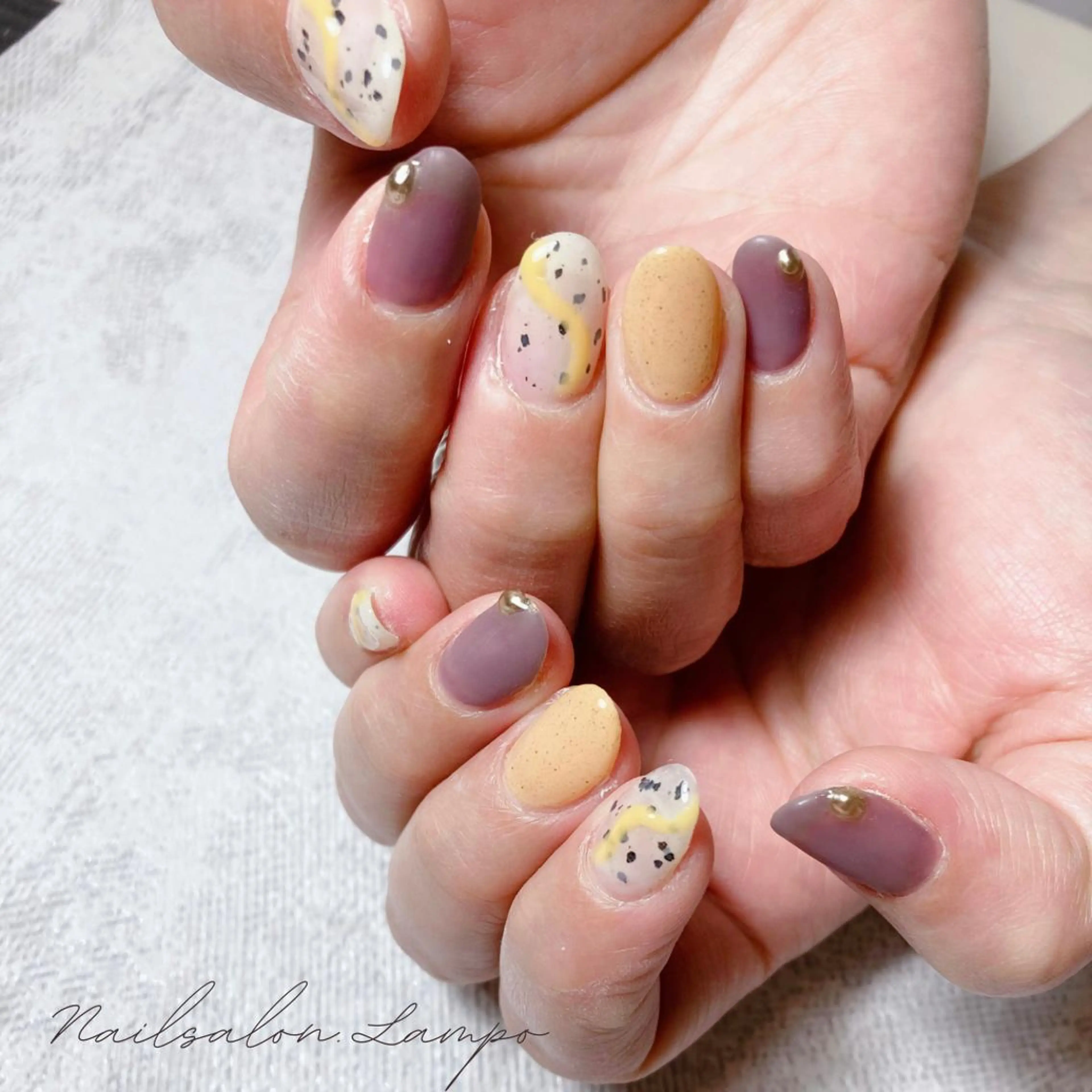 ネイル ハンドネイル lampo yukoのネイルデザイン