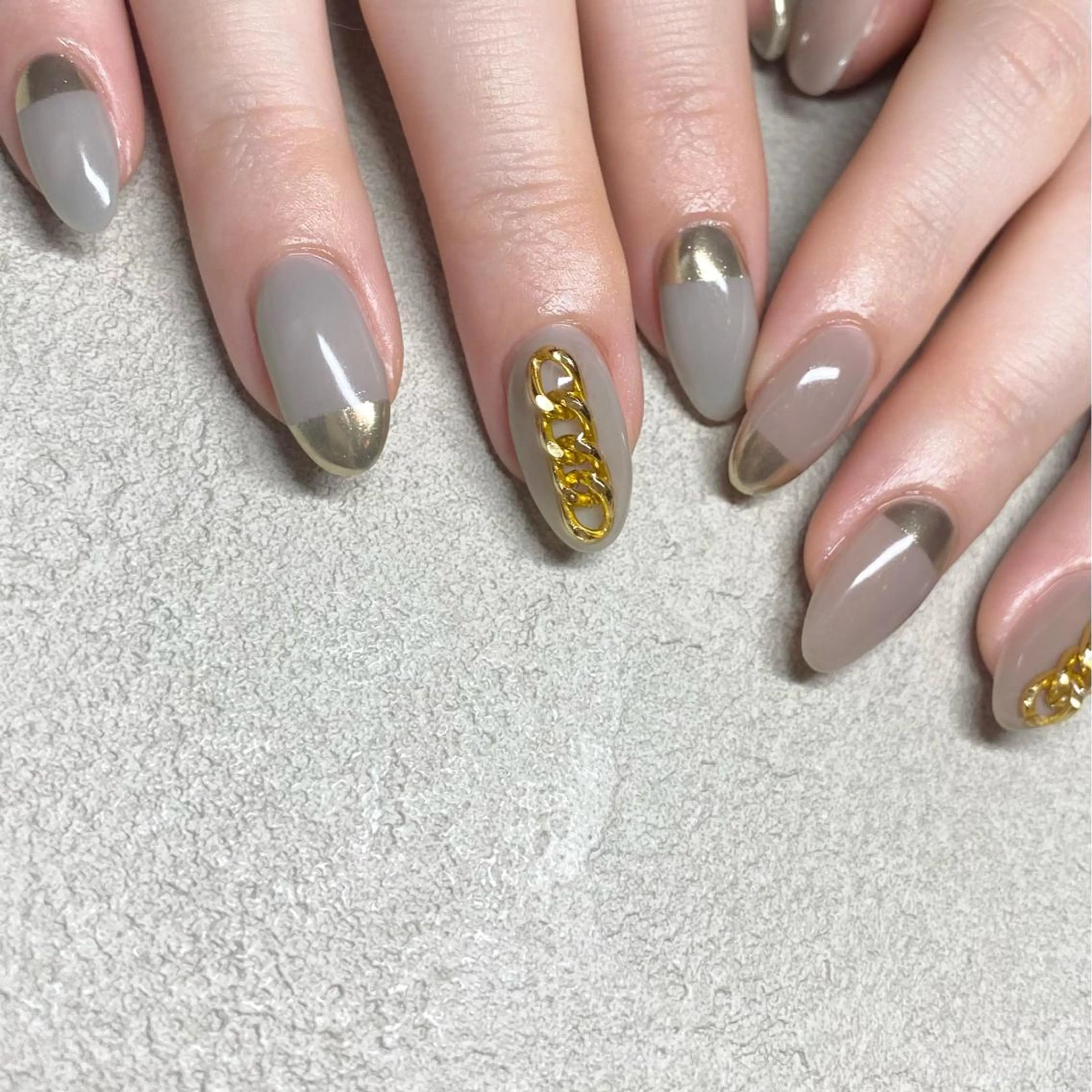 ネイル アートネイル ニュアンスネイル 春ネイル 夏ネイル ハンドネイル 山田 貴子のネイルデザイン