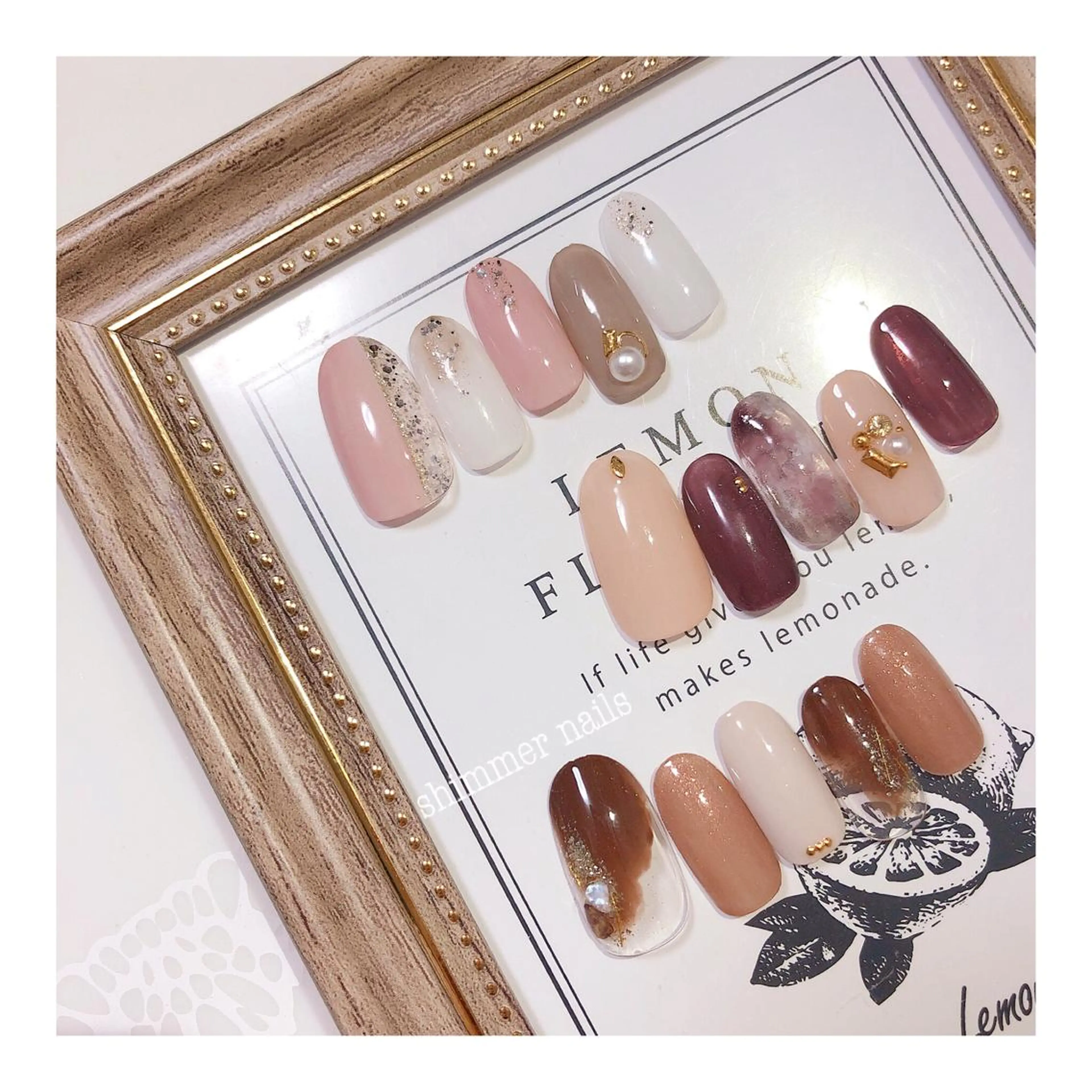 ネイル shimmer nailsのネイルデザイン