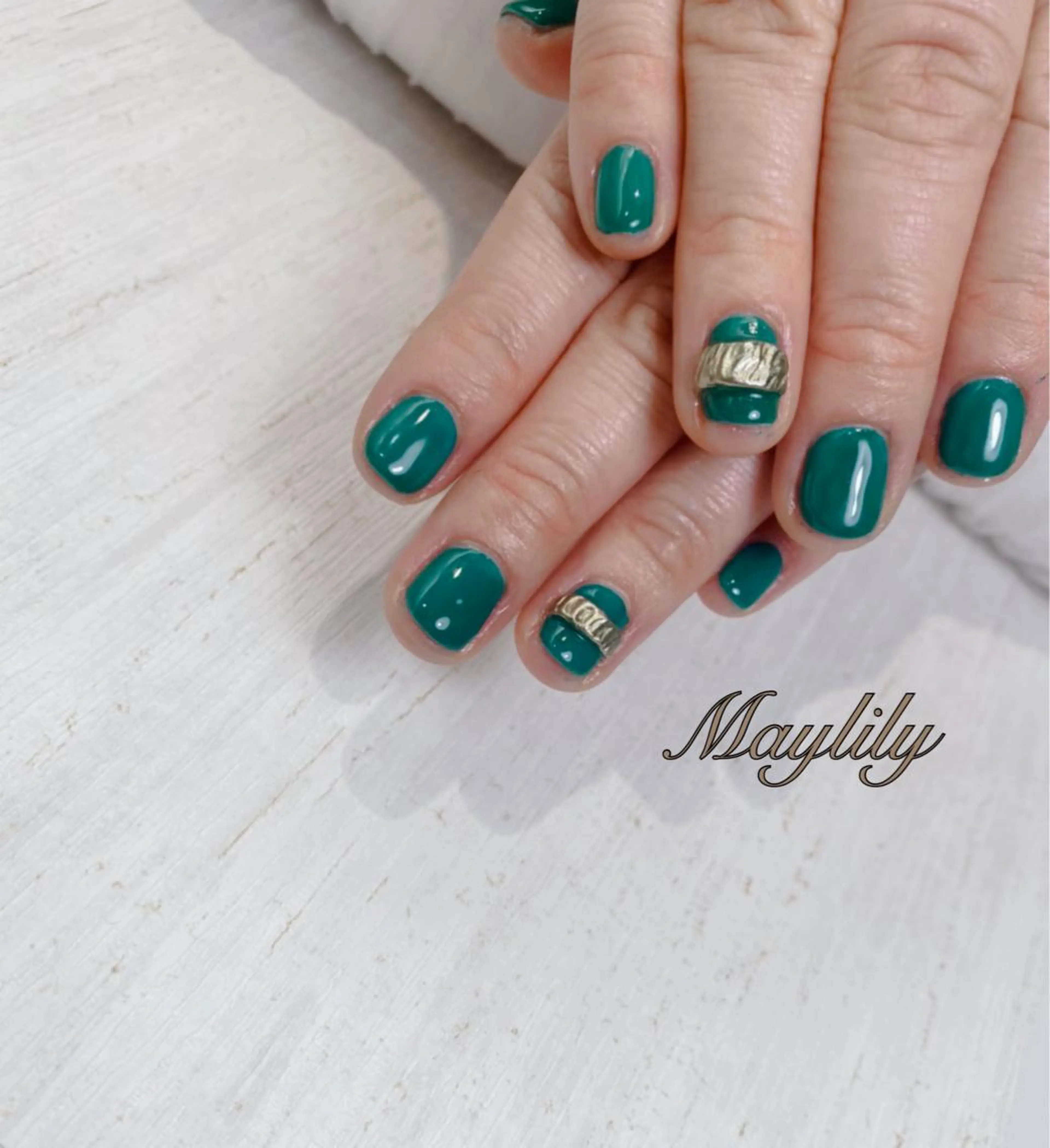 ネイル 持ち込み ハンドネイル Nail salon Maylilyのネイルデザイン