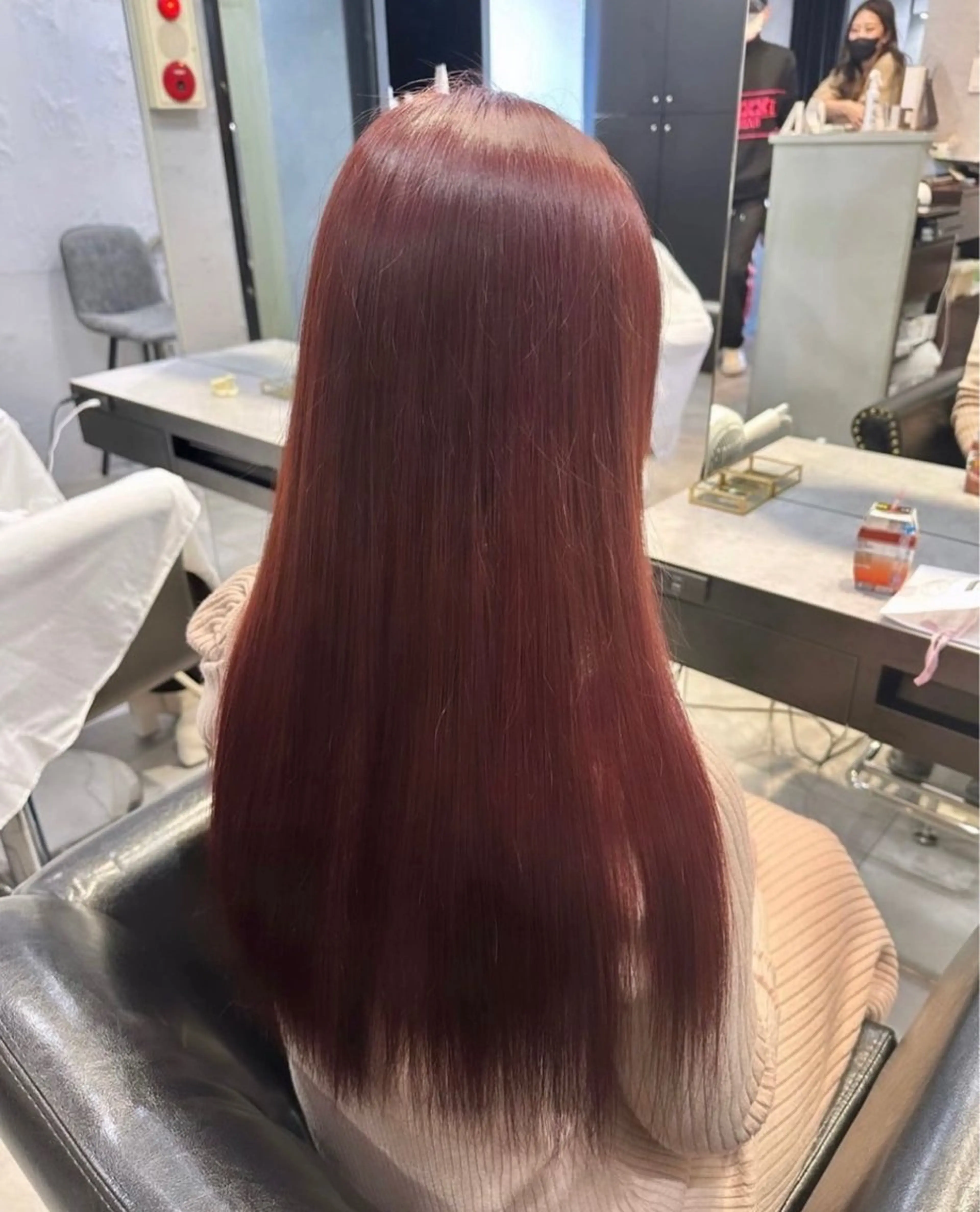 カラー+プルエクステプラチナ毛質60本​〜​🏅の写真