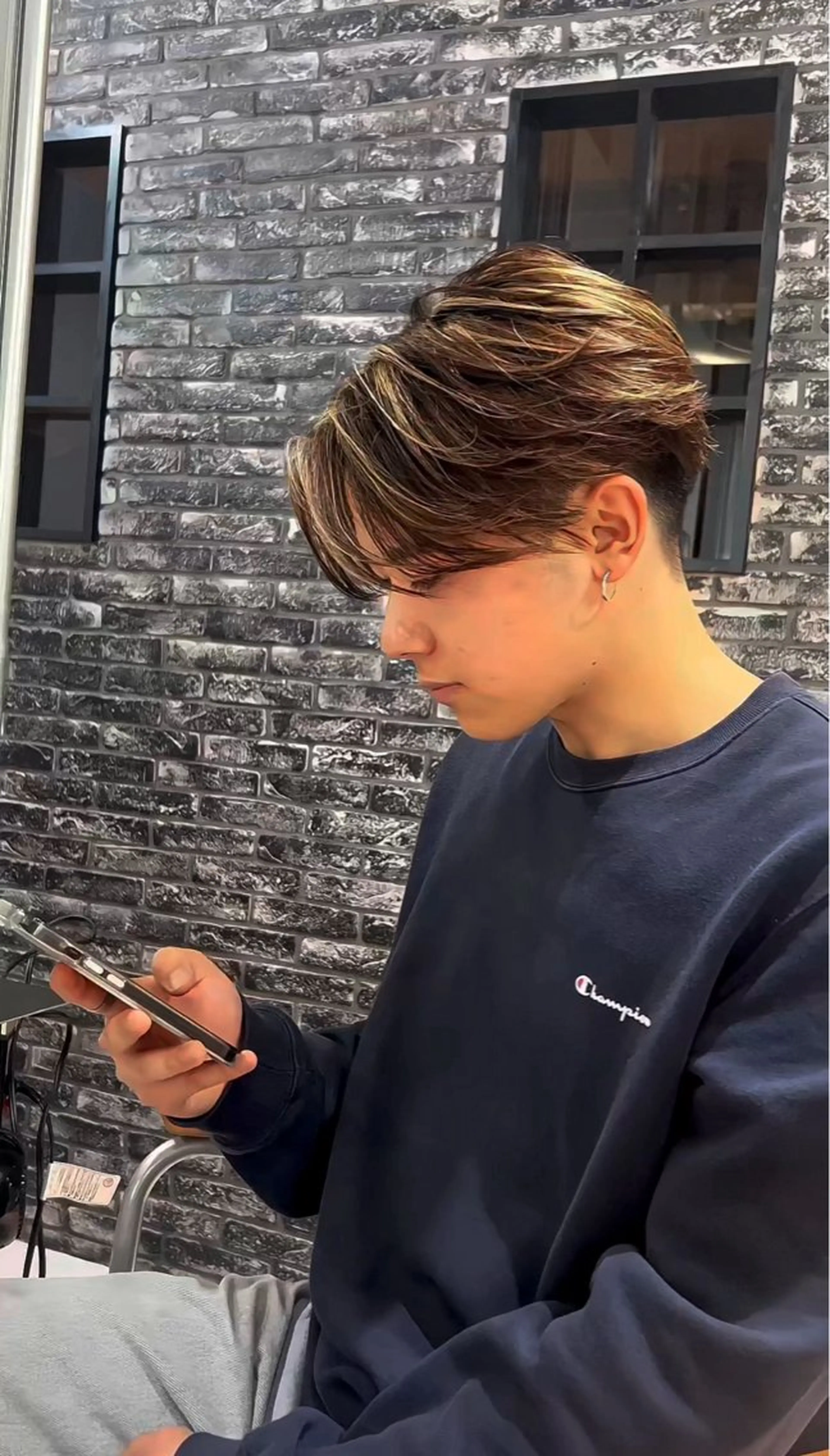 カラー メンズ メンズパーマ 特化こうきのヘアスタイル