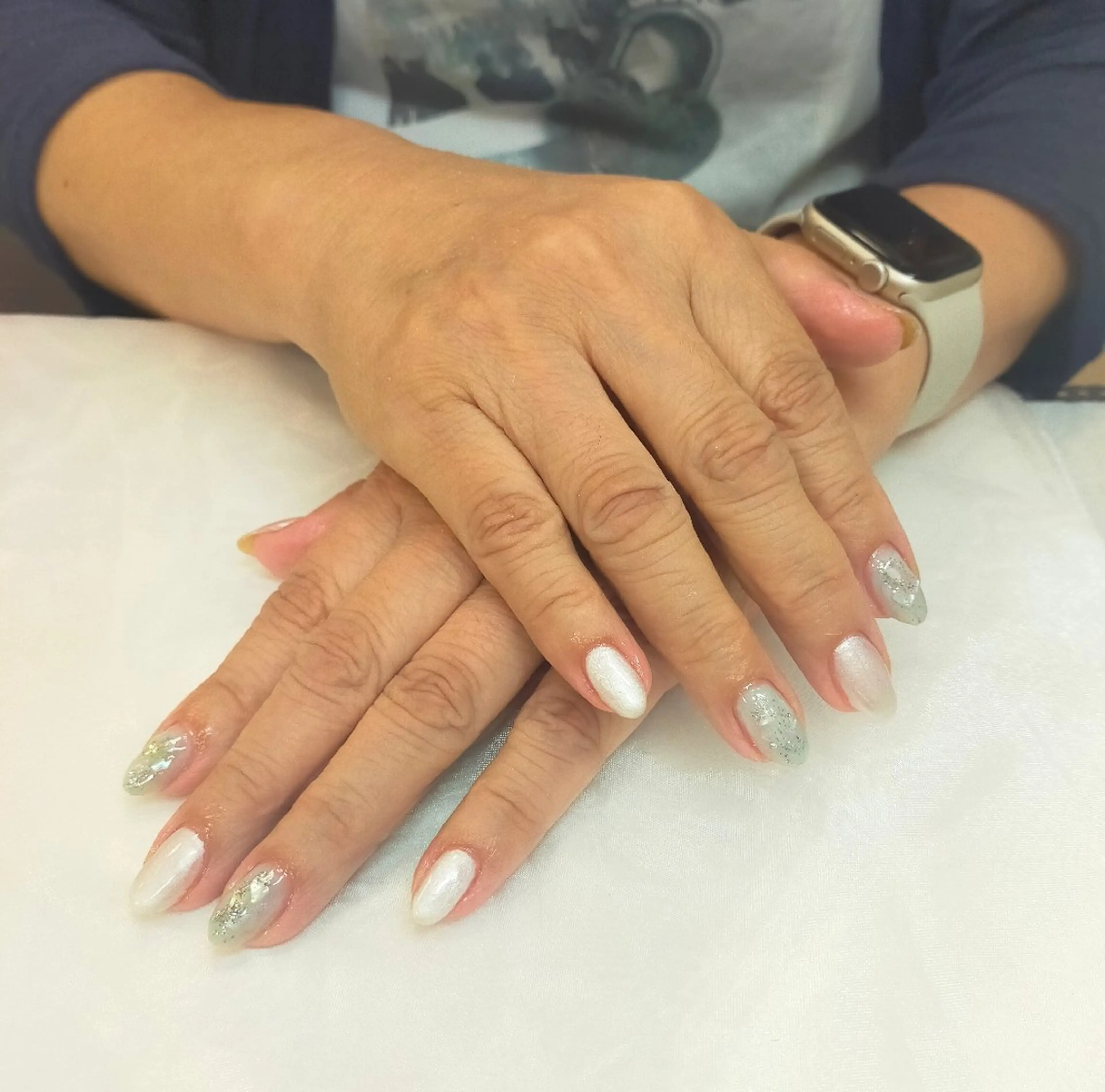 ネイル ニュアンスネイル 夏ネイル maruyasu. yのネイルデザイン