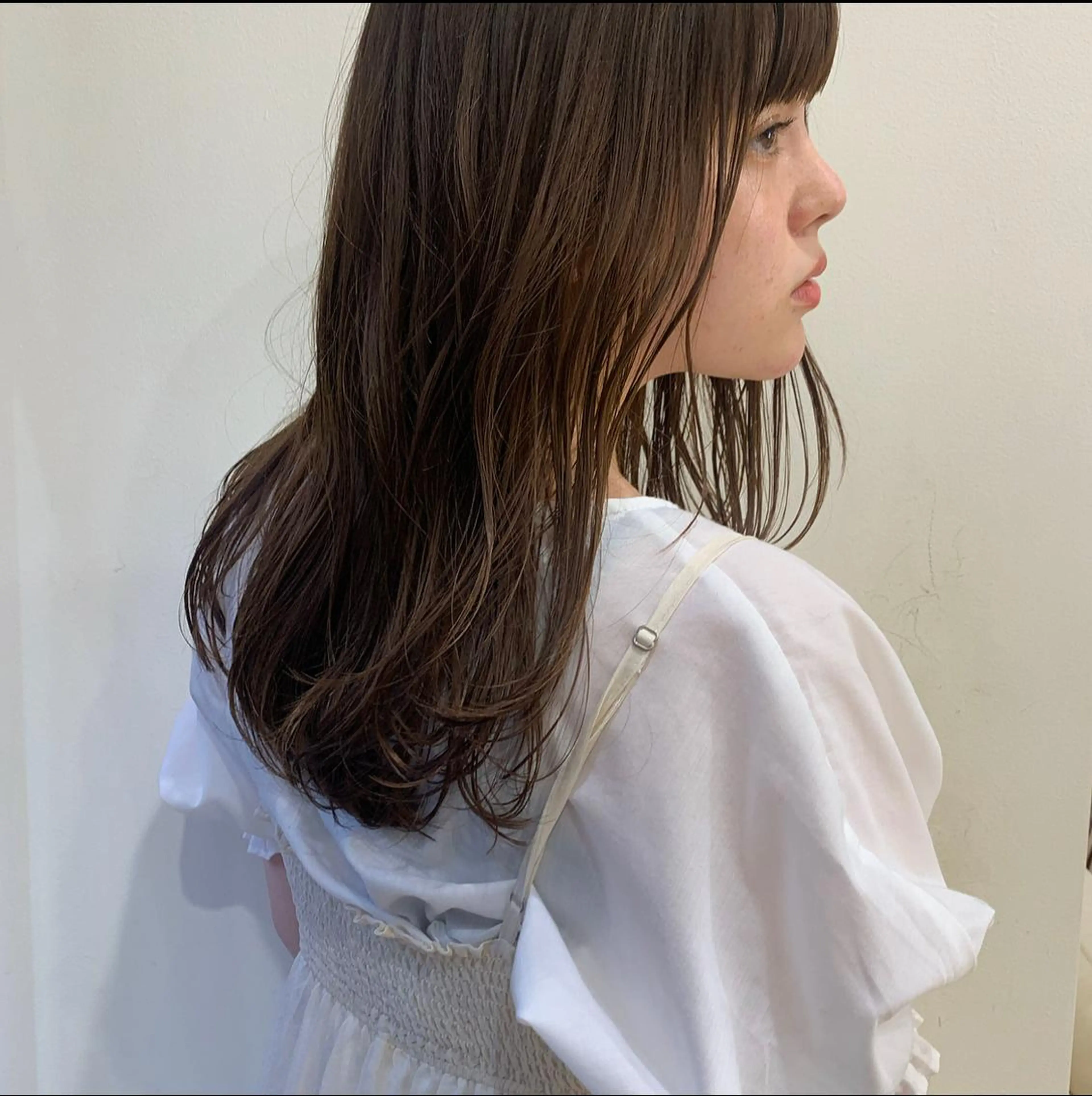 ロング カラー 顔周り/レイヤー 🤍マリノのヘアスタイル