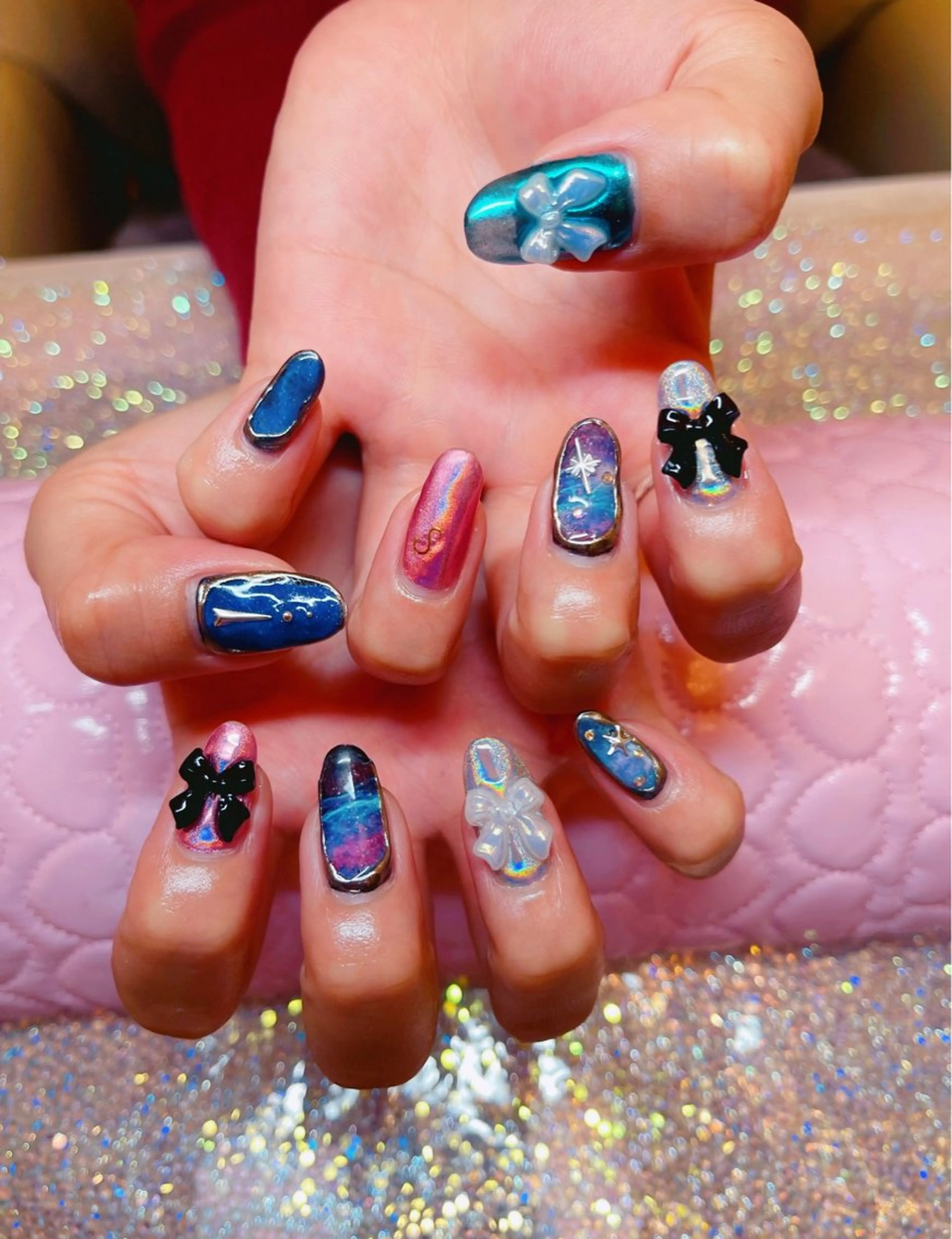 ネイル アートネイル ミラーネイル ハンドネイル ハンドケア CHANCE 【チャンス】のネイルデザイン