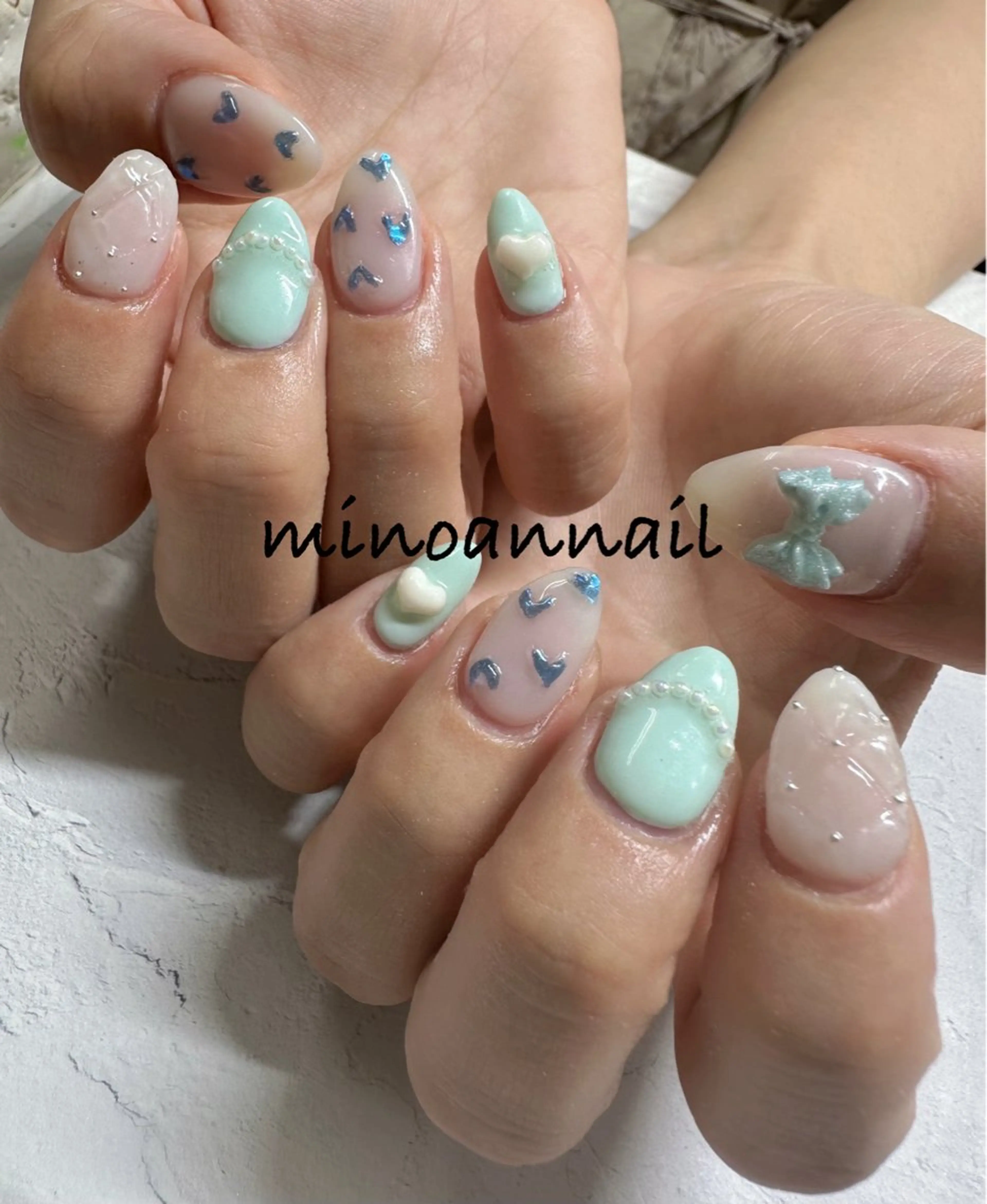 ネイル 美ノ庵ネイルサロン メトロポリタン前店のネイルデザイン