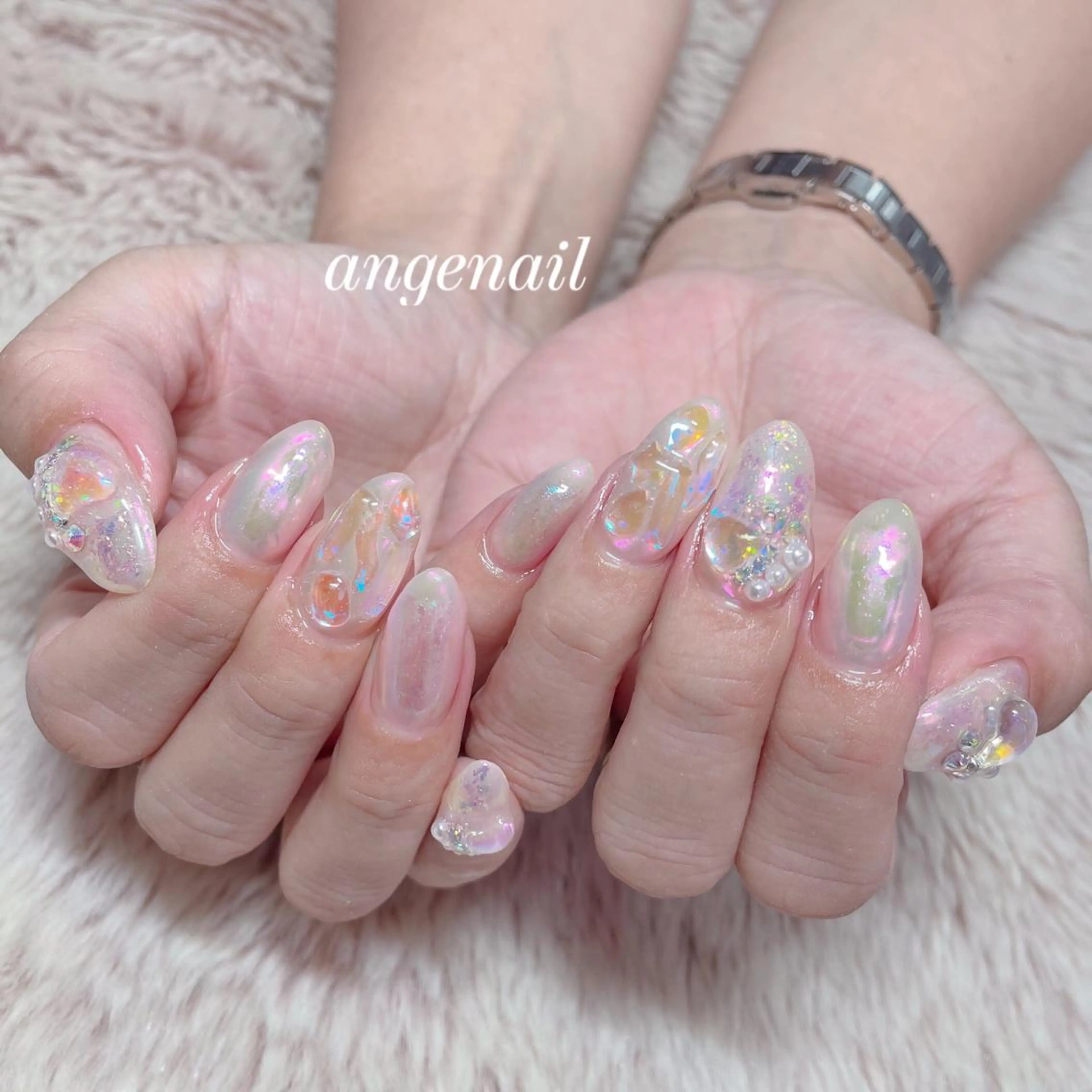 ネイル ハンドネイル オーナーネイリスト MAKIのネイルデザイン