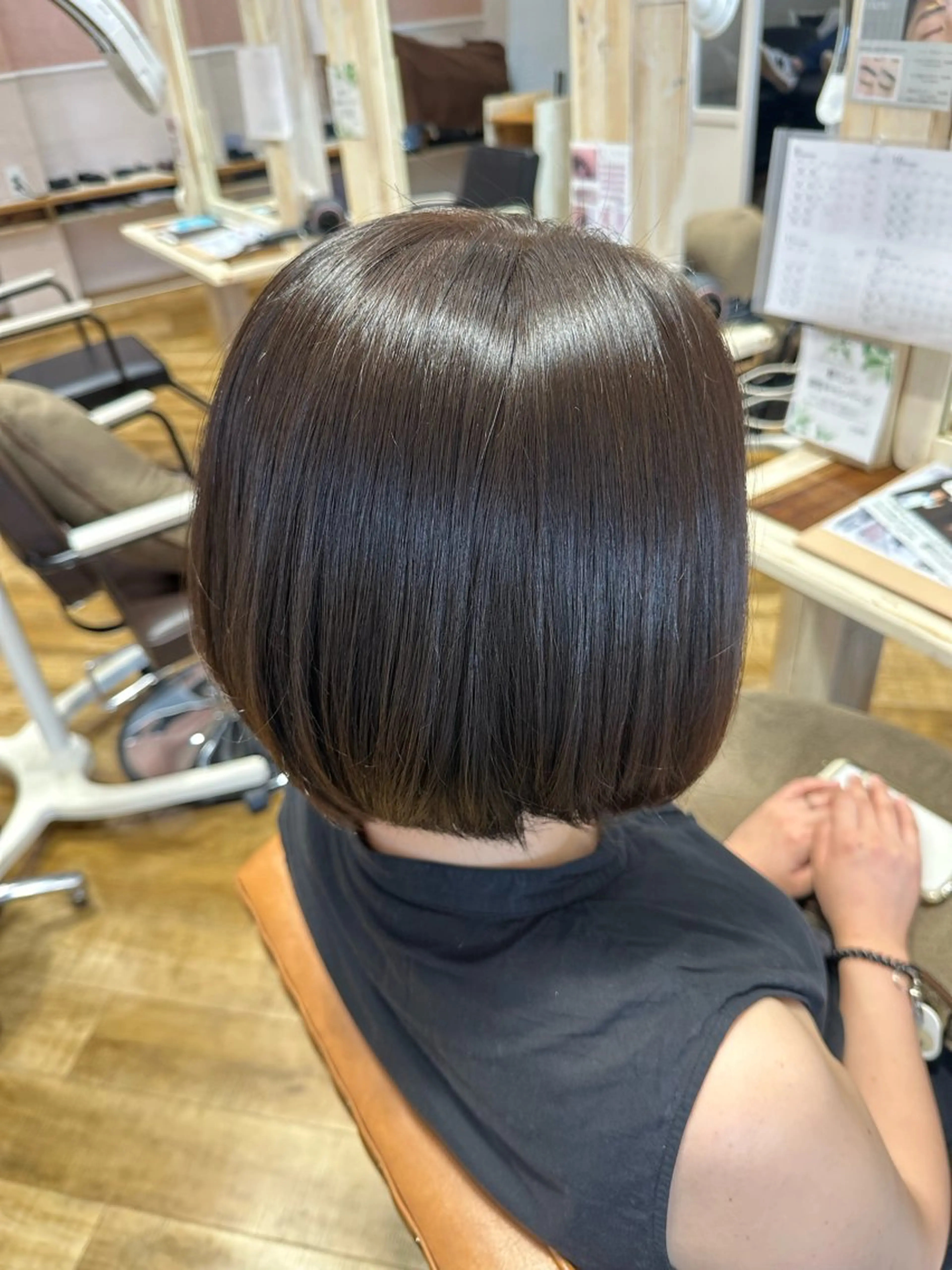 カラー ヘアカラー 東浦　髪質改善カラー 透明感カラーのヘアスタイル