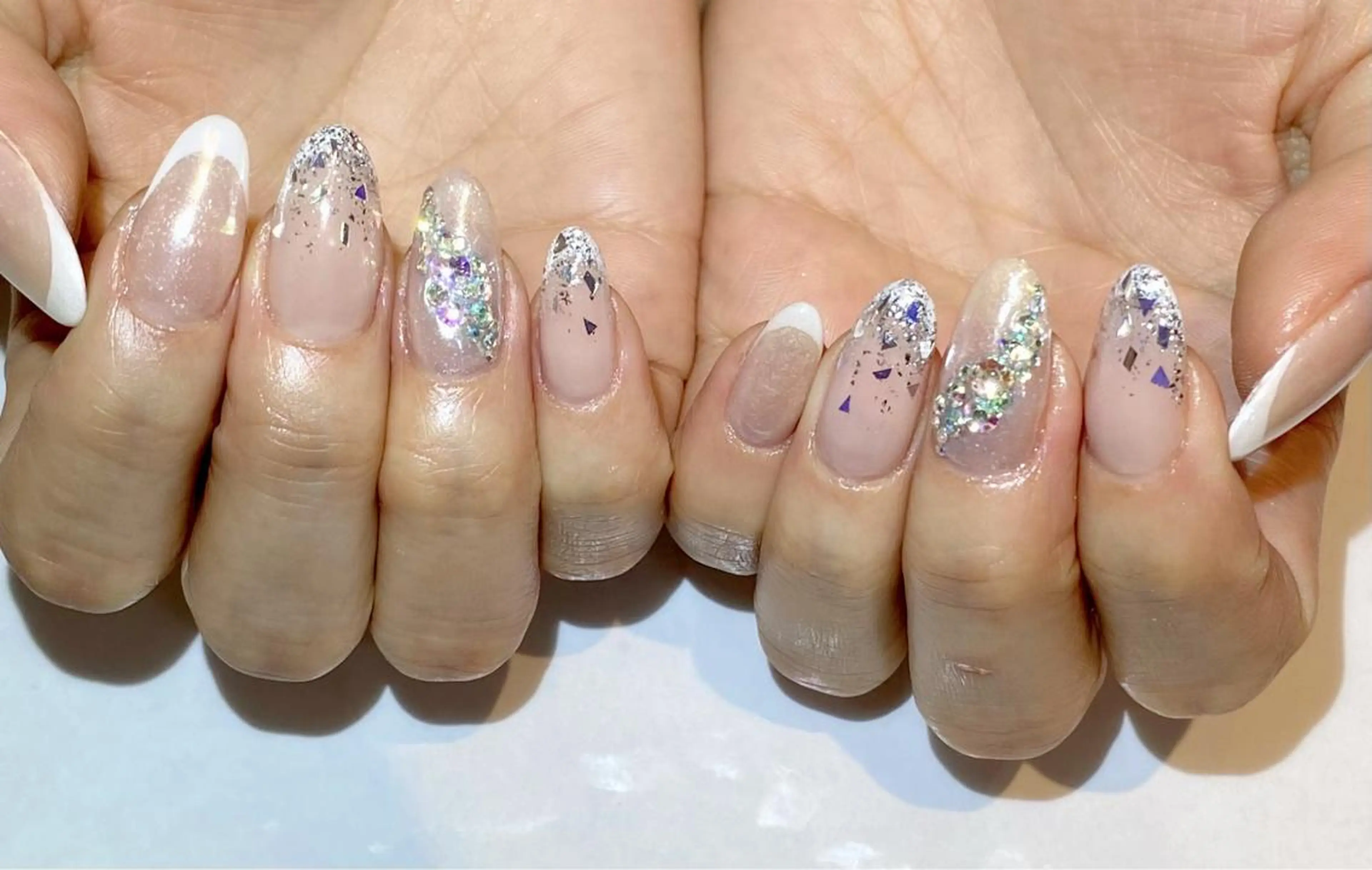 ネイル ブライダルネイル ハンドネイル Lino+ ネイル&よもぎ蒸しのネイルデザイン