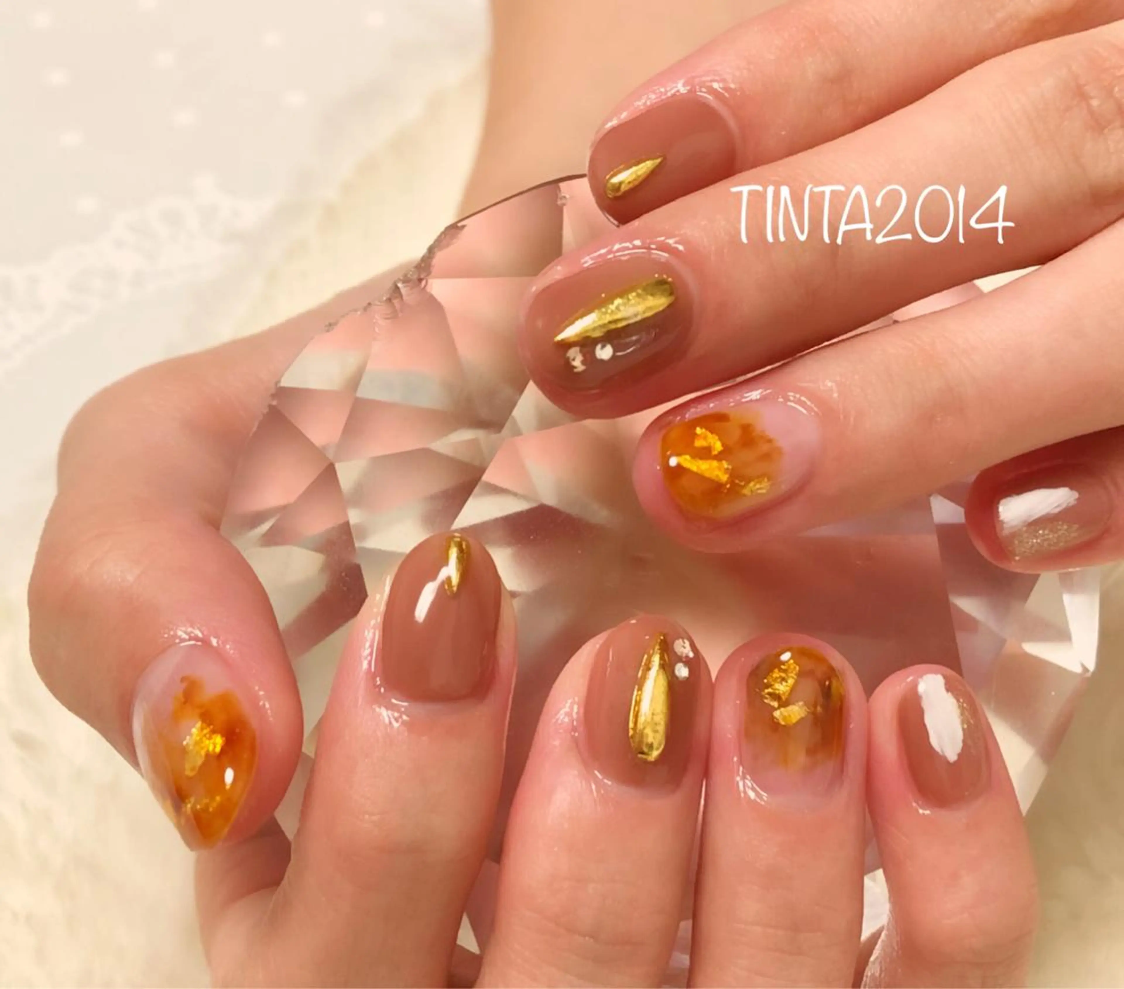 ネイル ハンドネイル ネイルサロン ティンタ所属・馬場 典子のネイルデザイン