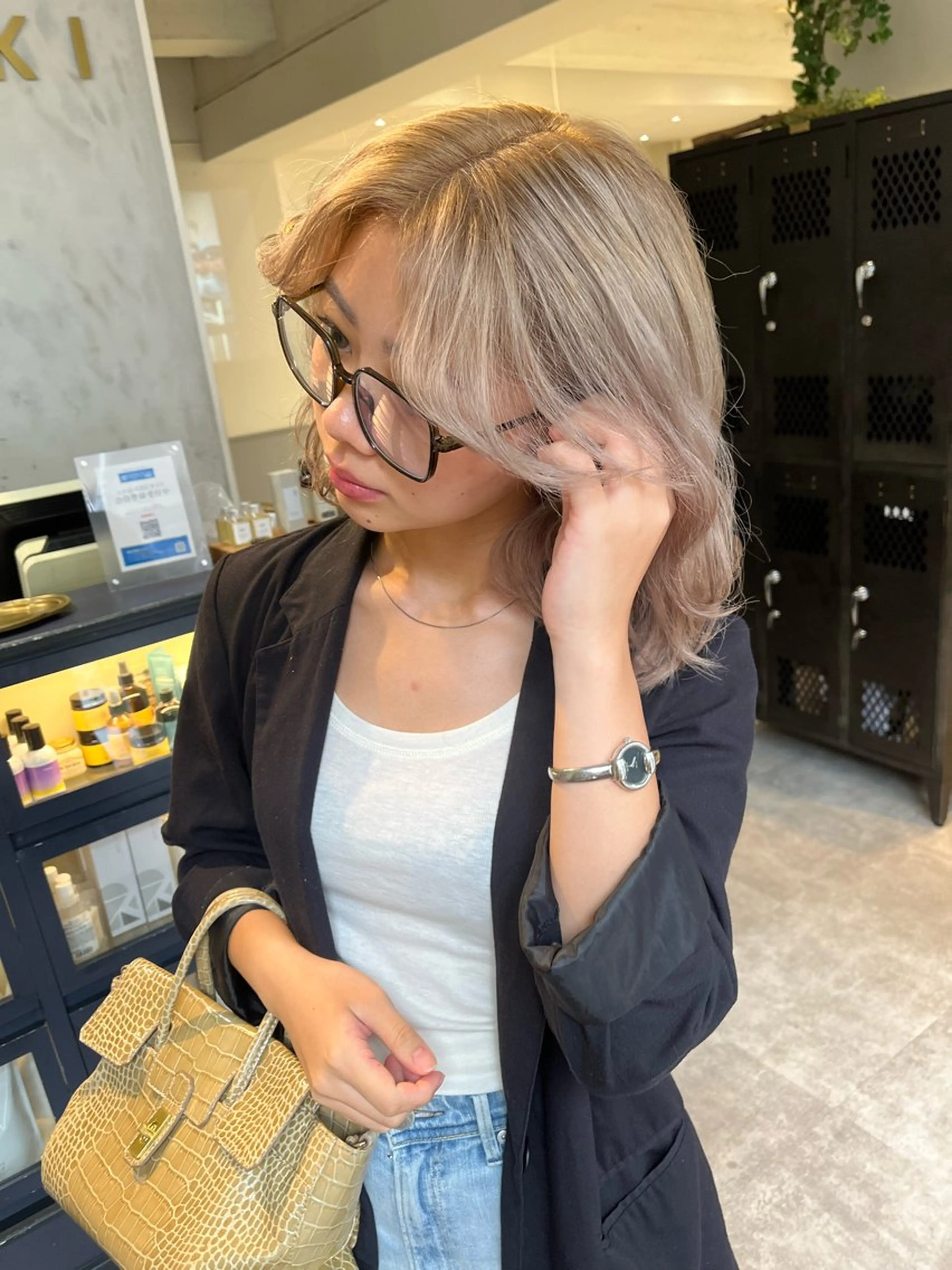 ミディアム SIKI yuuna レイヤーカット🪽のヘアスタイル