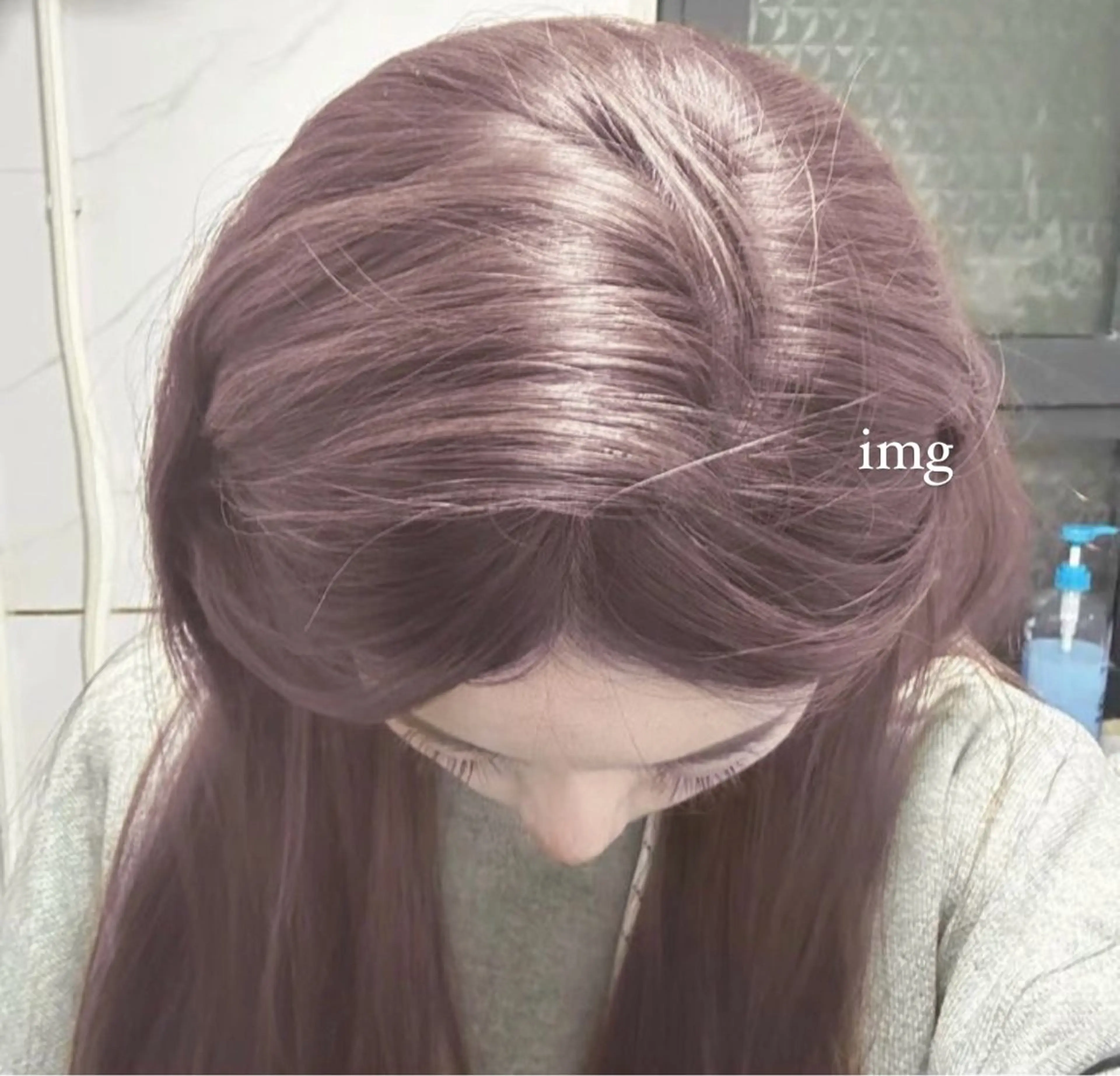 ロング カラー 淡色ラベンダー♡ ニーナ🎀🦙のヘアスタイル