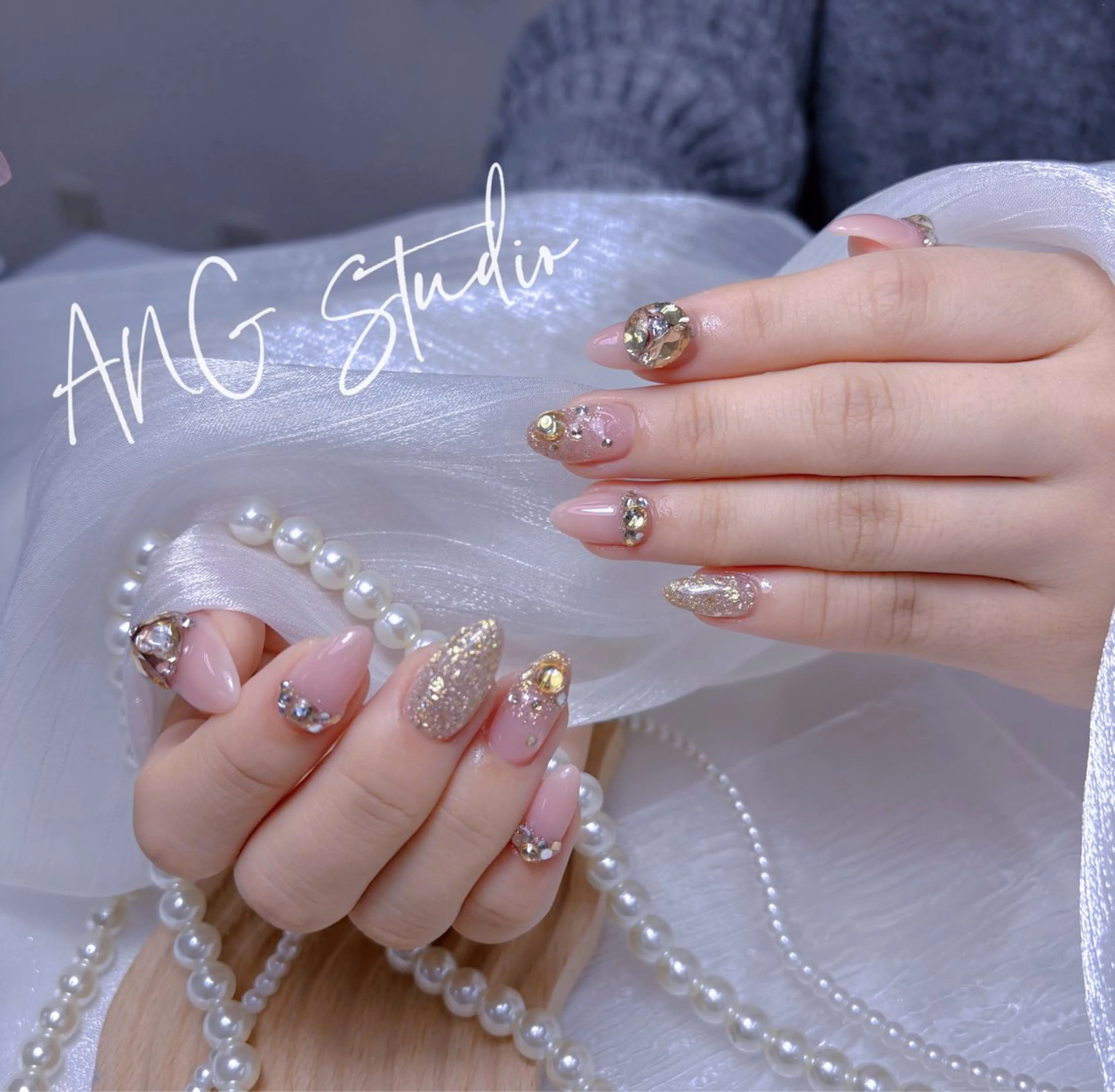 ネイル ハンドネイル ハンドケア ANG Studioのネイルデザイン