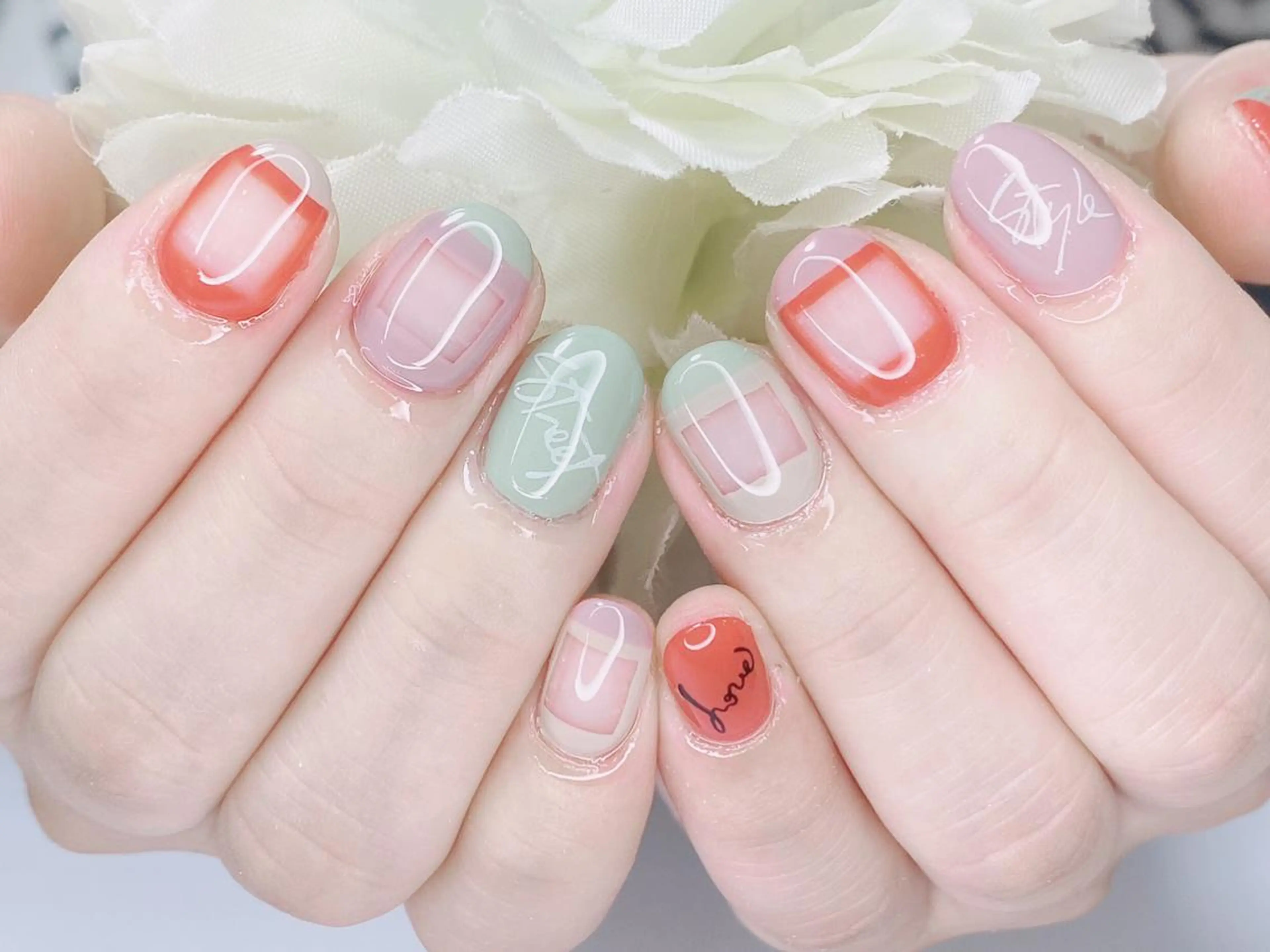 ネイル ハンドネイル Ｎail Ｓalon ertiのネイルデザイン