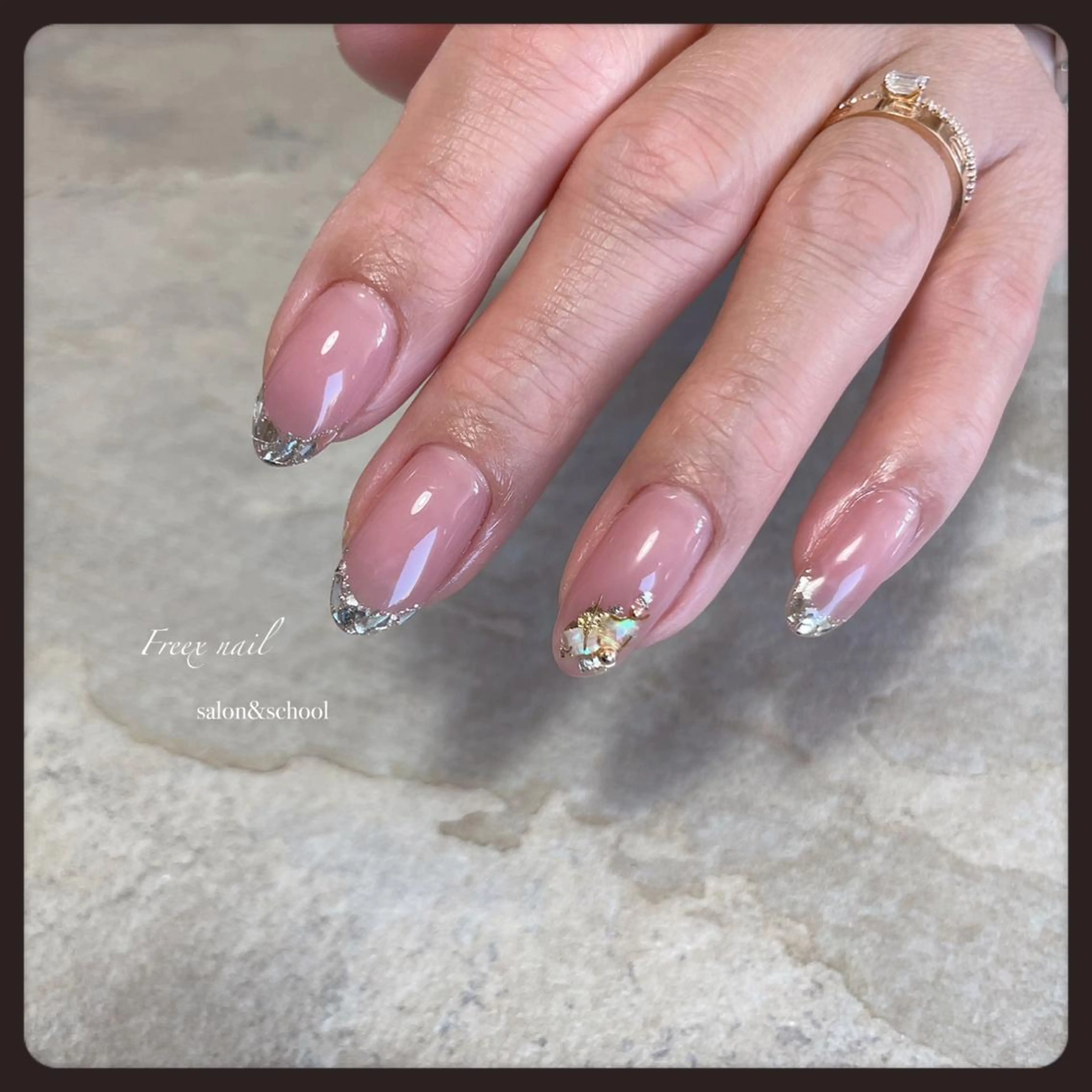 ネイル 持ち込み ハンドネイル ハンドケア freex nail /ニュアンス/個性派のネイルデザイン