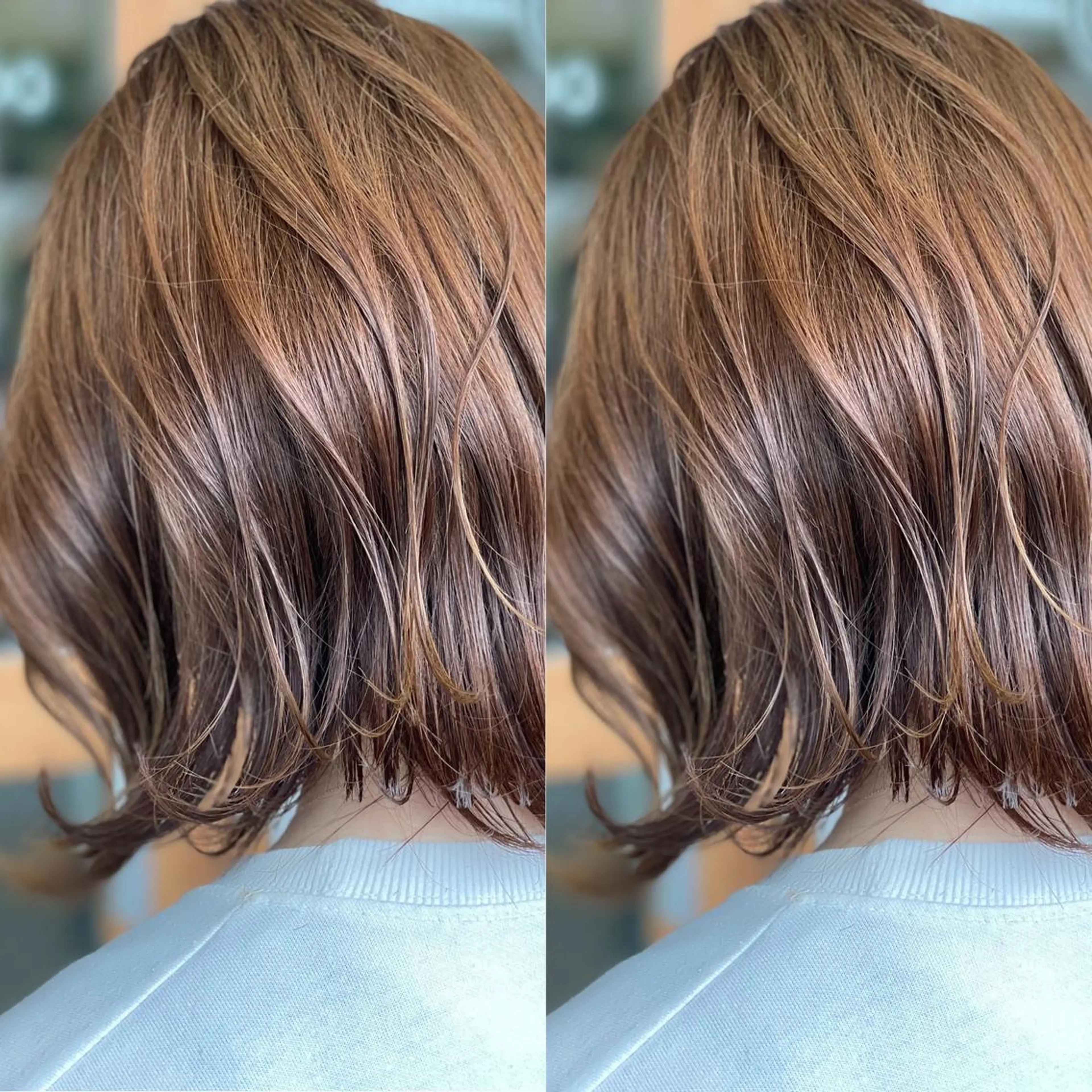 ミディアム カラー Snaly カラー特化ページのヘアスタイル