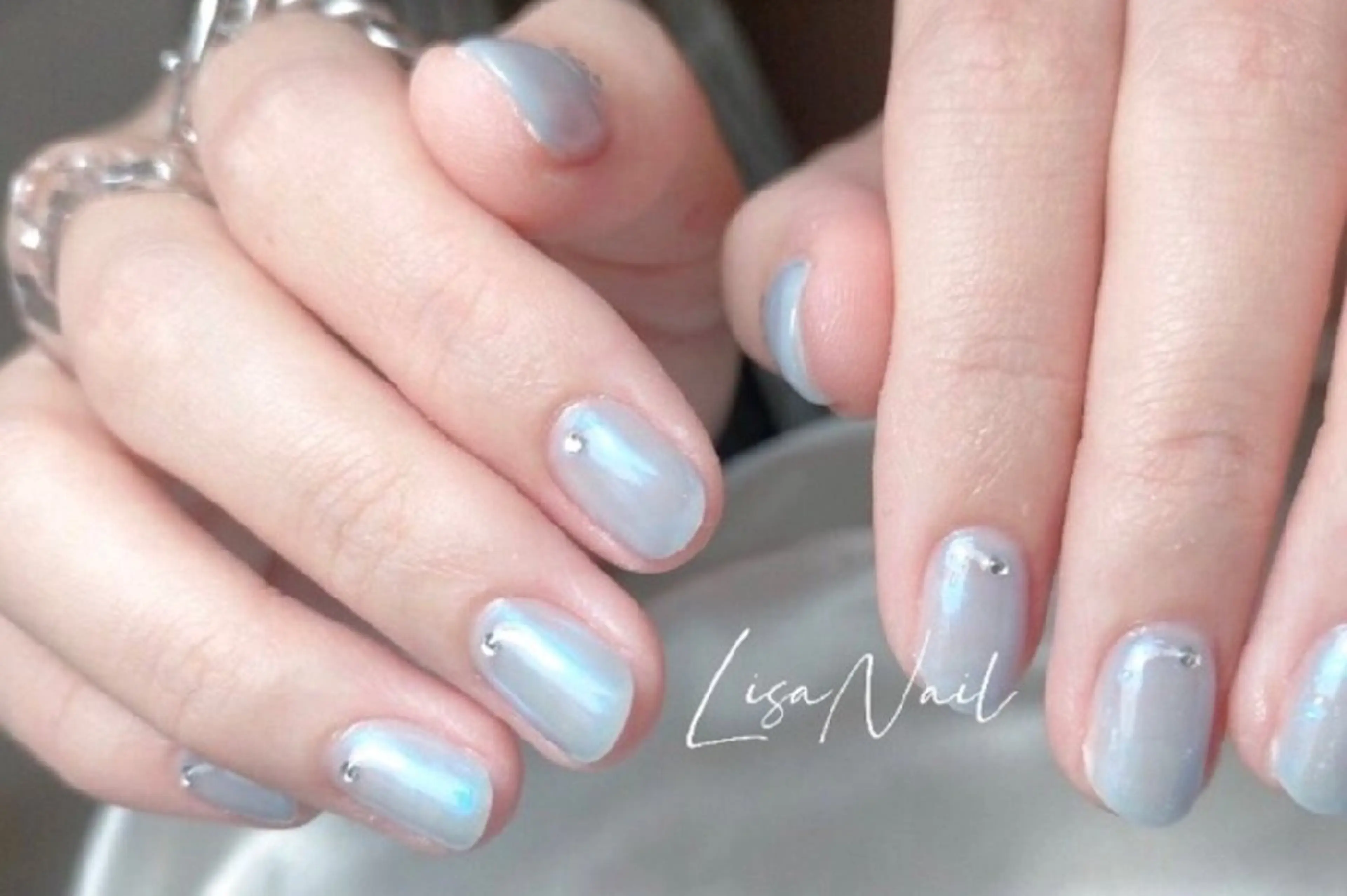 オーロラのワンカラーの写真