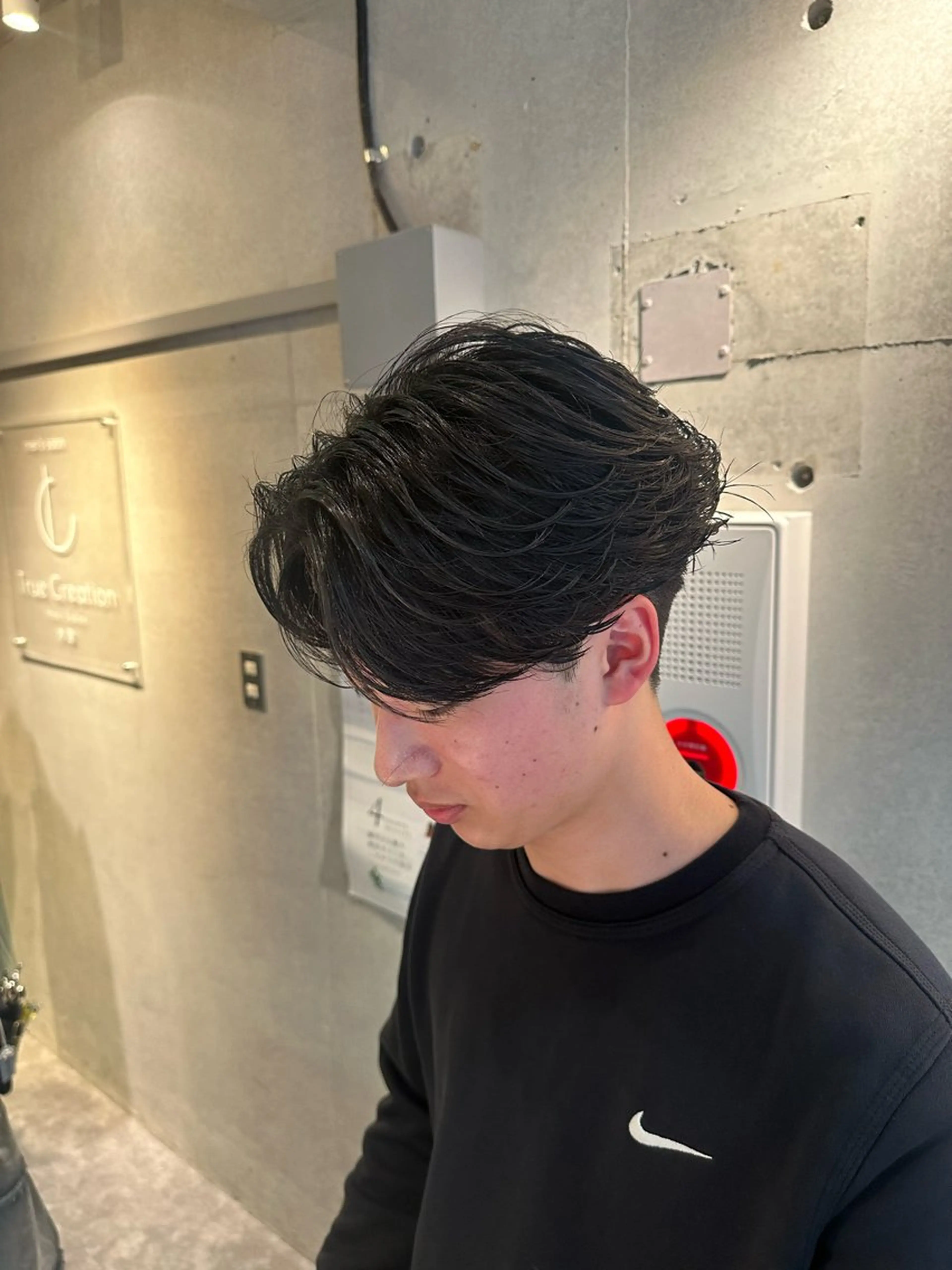 パーマ メンズ カット パーマ 💎メンズカット ／フェザー／細野💎のヘアスタイル