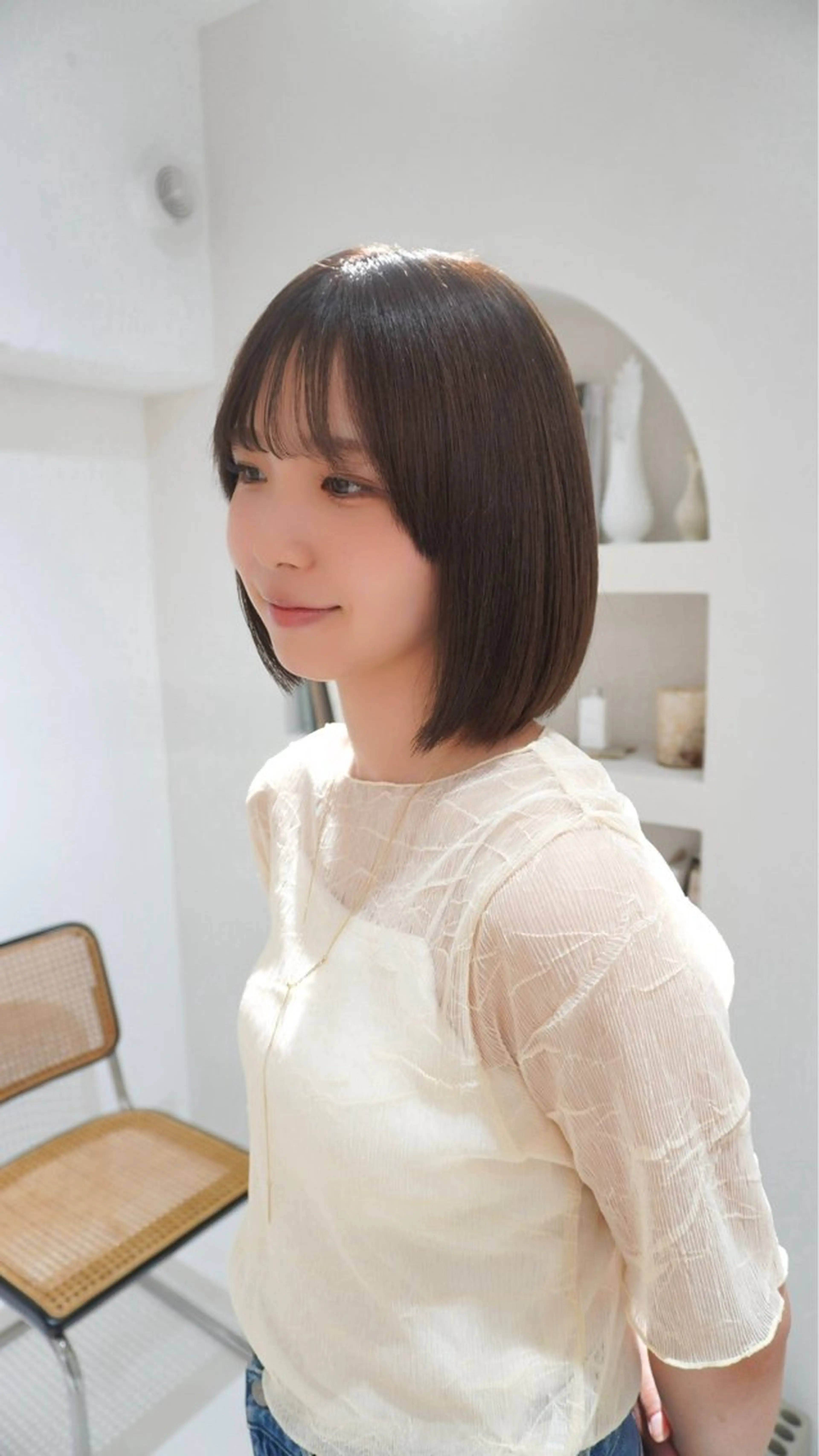 カラー ベージュカラー ブラウンカラー ブラウンベージュ ヘアカラー トリートメント カットモデル募集中 千葉大夢のヘアスタイル