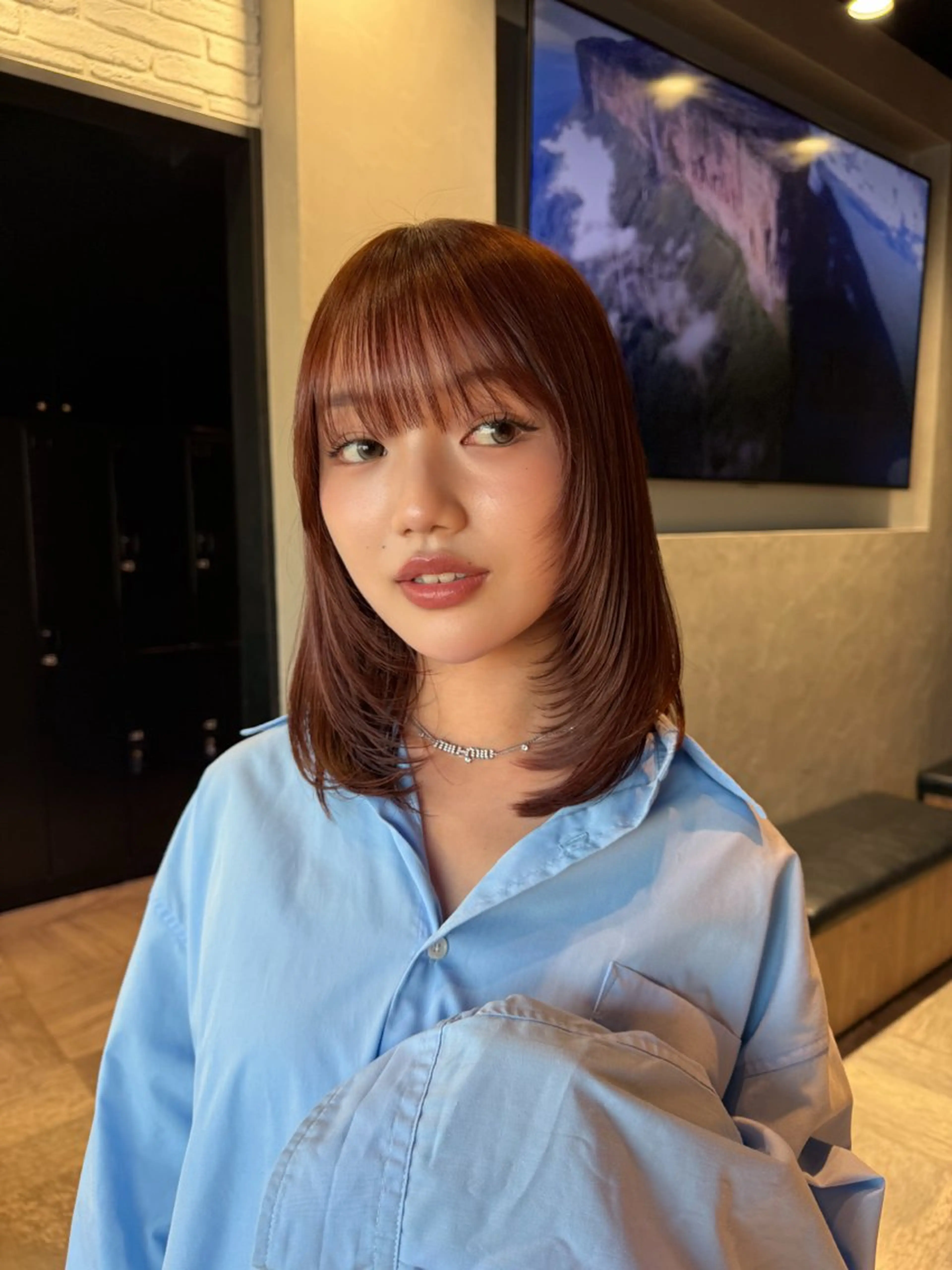 ショート カラー ヘアカラー トリートメント 髪質改善/大人ヘア /透明感カラー/優真のヘアスタイル