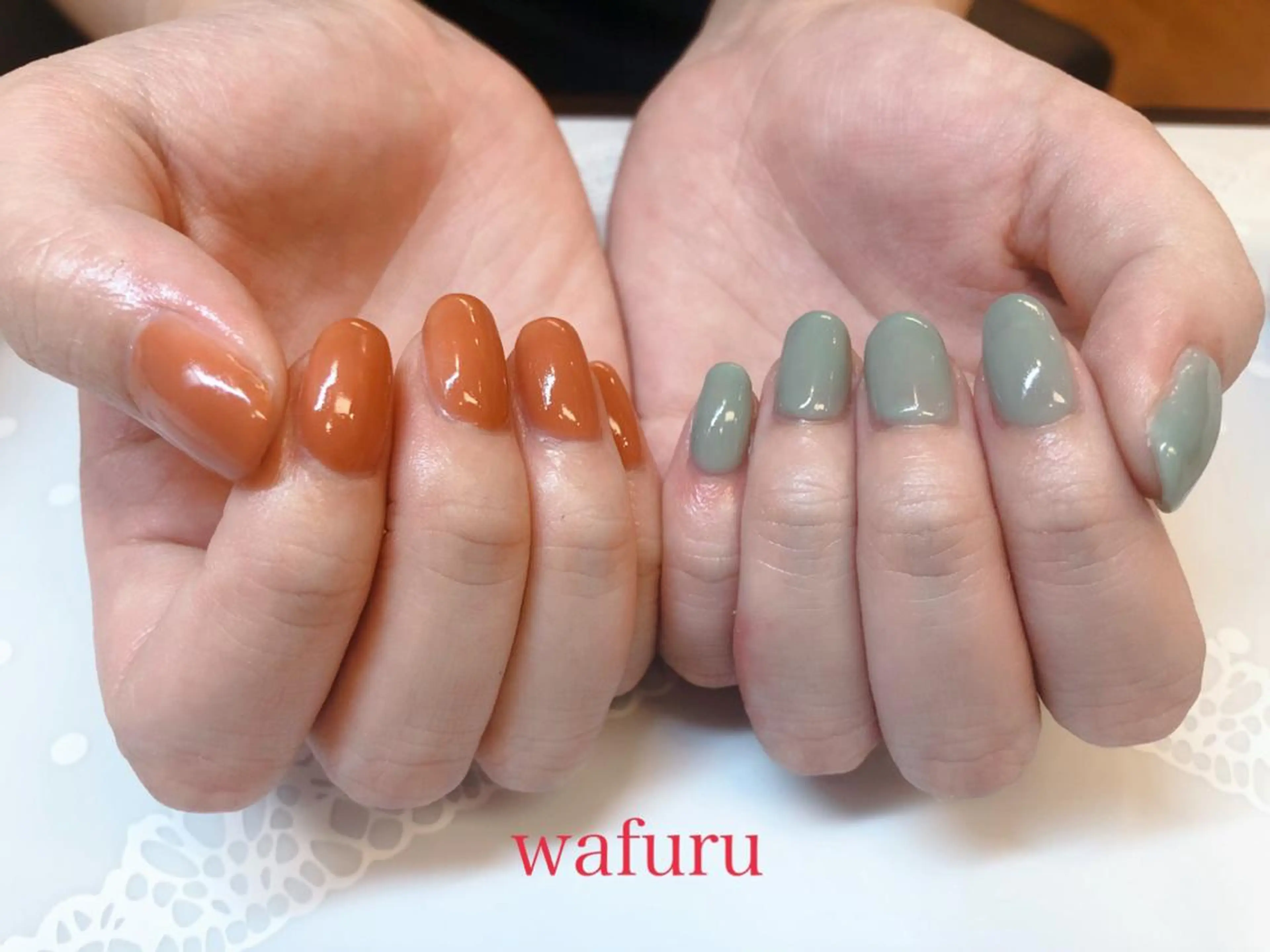 ワンカラー💅カラーは2色まで可！　　　　　　　　　　　　　オフありの方は＋500円の写真