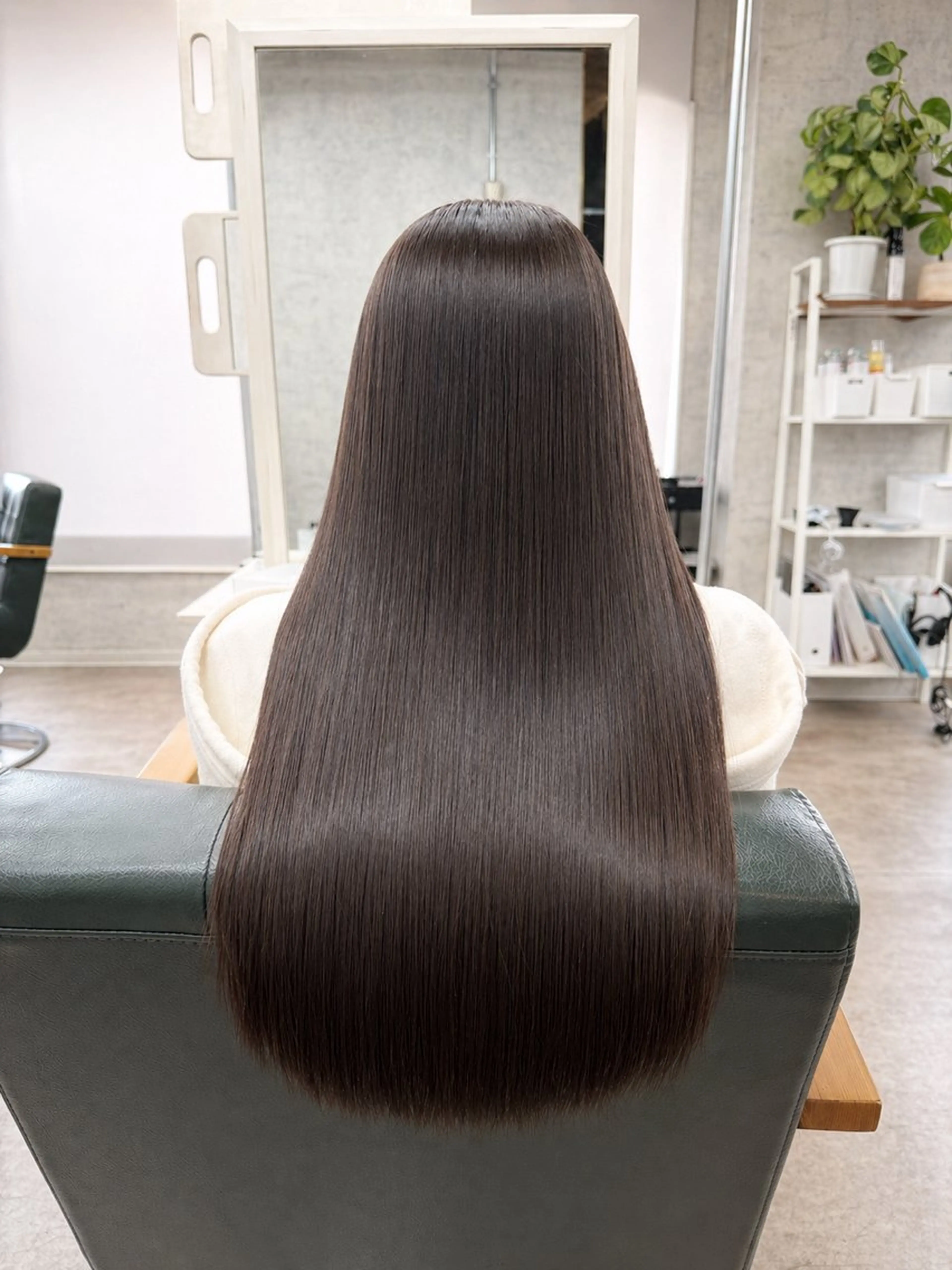 ロング カット 縮毛矯正 似合わせ🌿‬髪質 改善🧸RYUGOのヘアスタイル