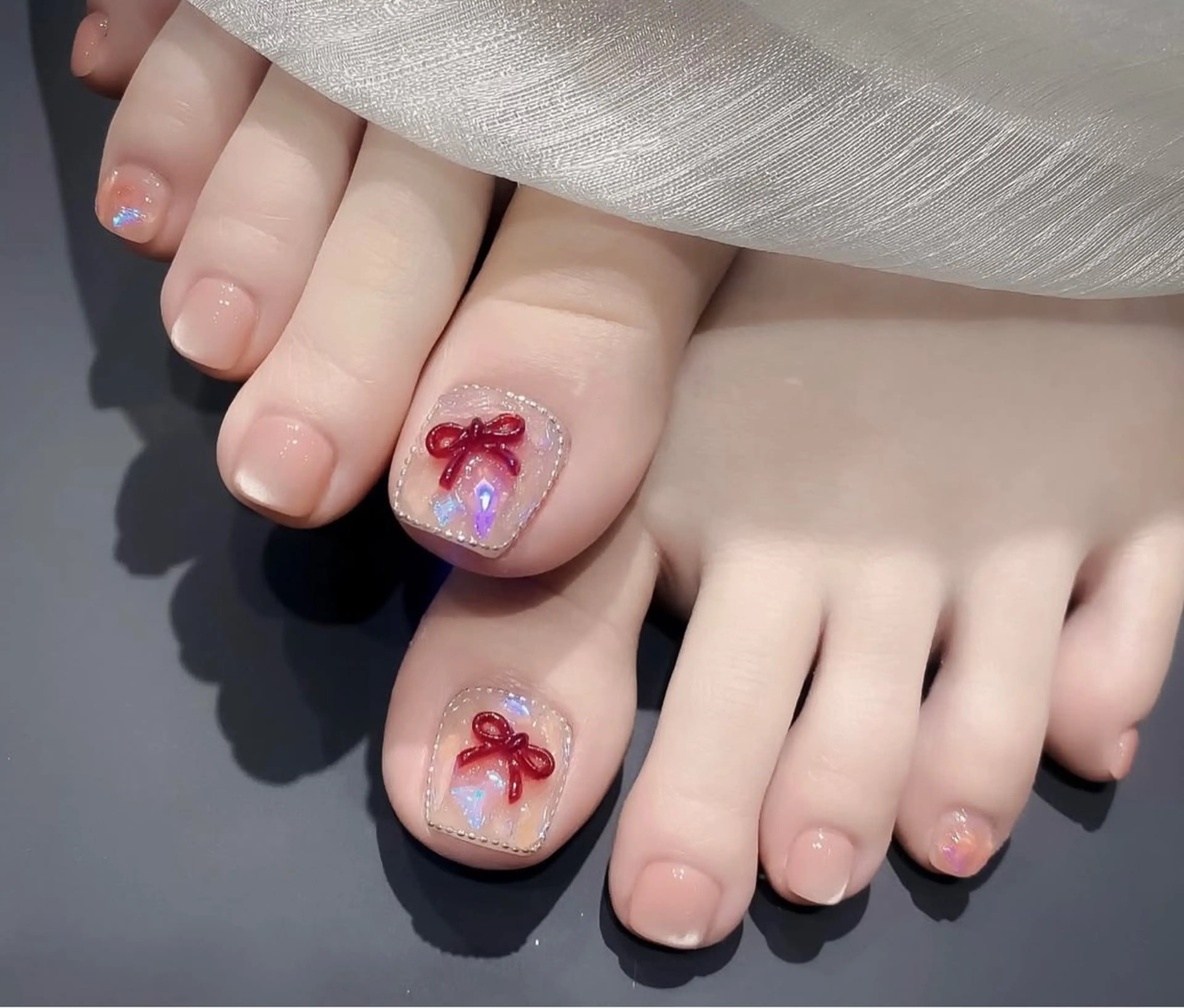 ネイル フットネイル ╹◡╹Mimoミモ Eye&Nailのマツエク・マツパデザイン